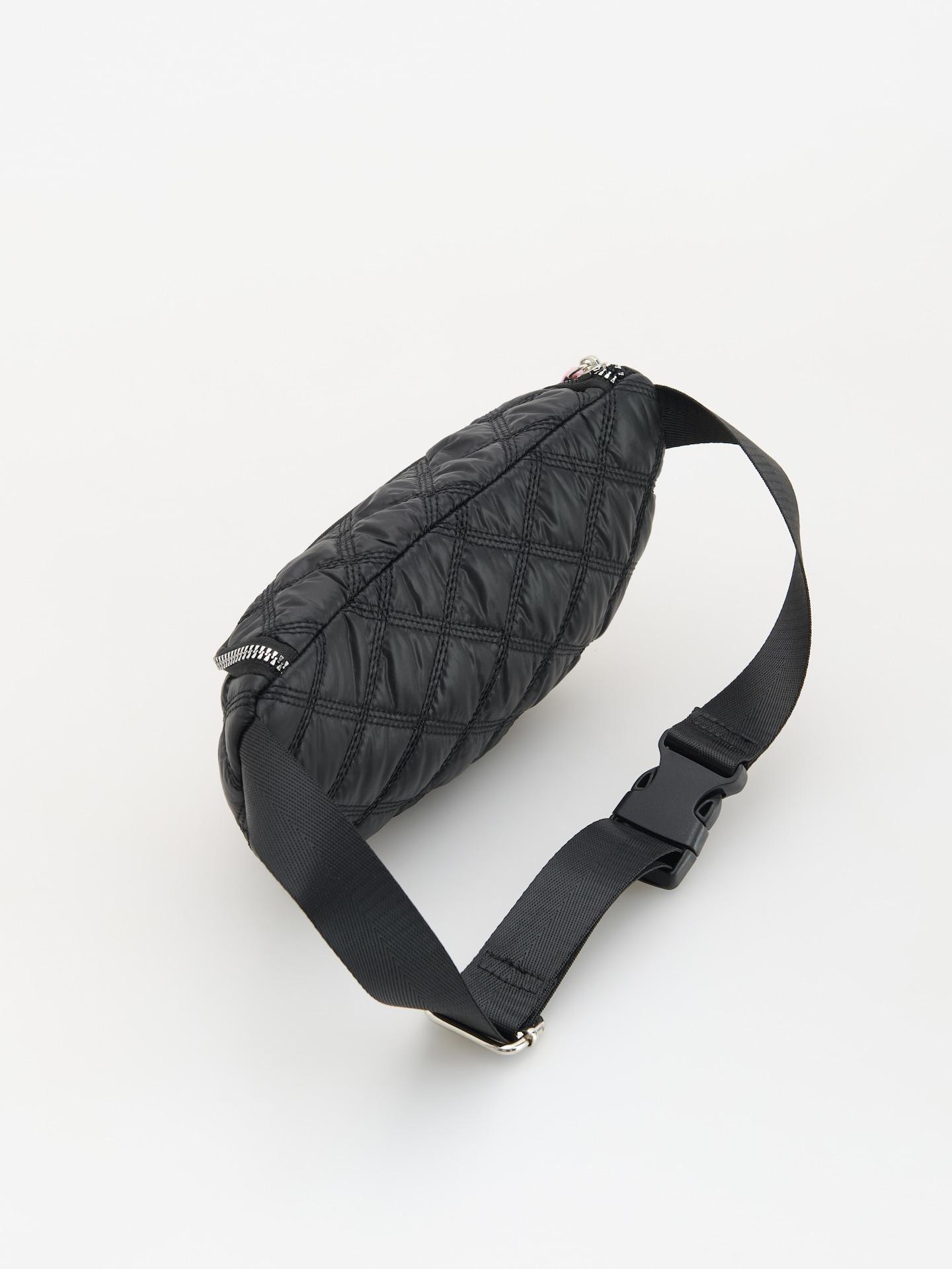 Black Kuromi Bum Bag, Black, medium