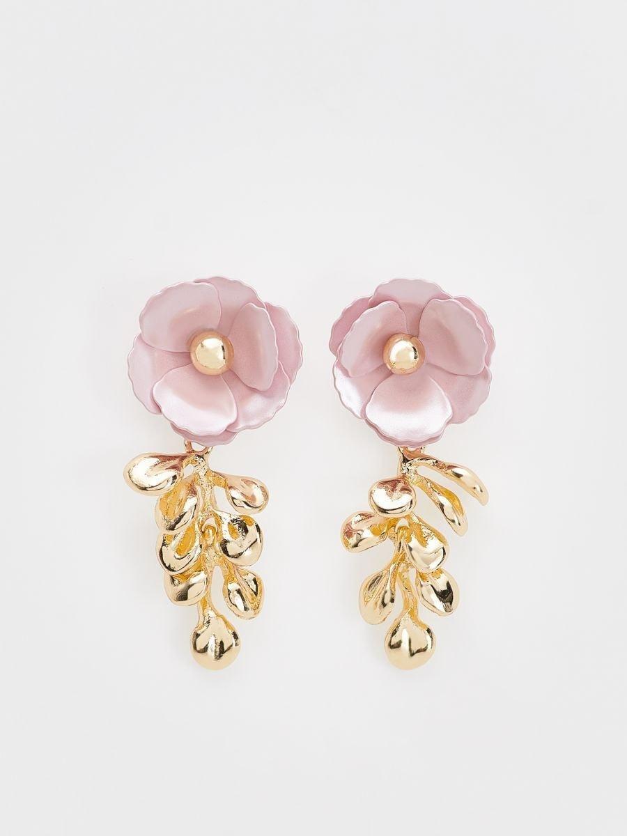 Multicolour Flower Shaped Earings, Multicolor, large image number 1