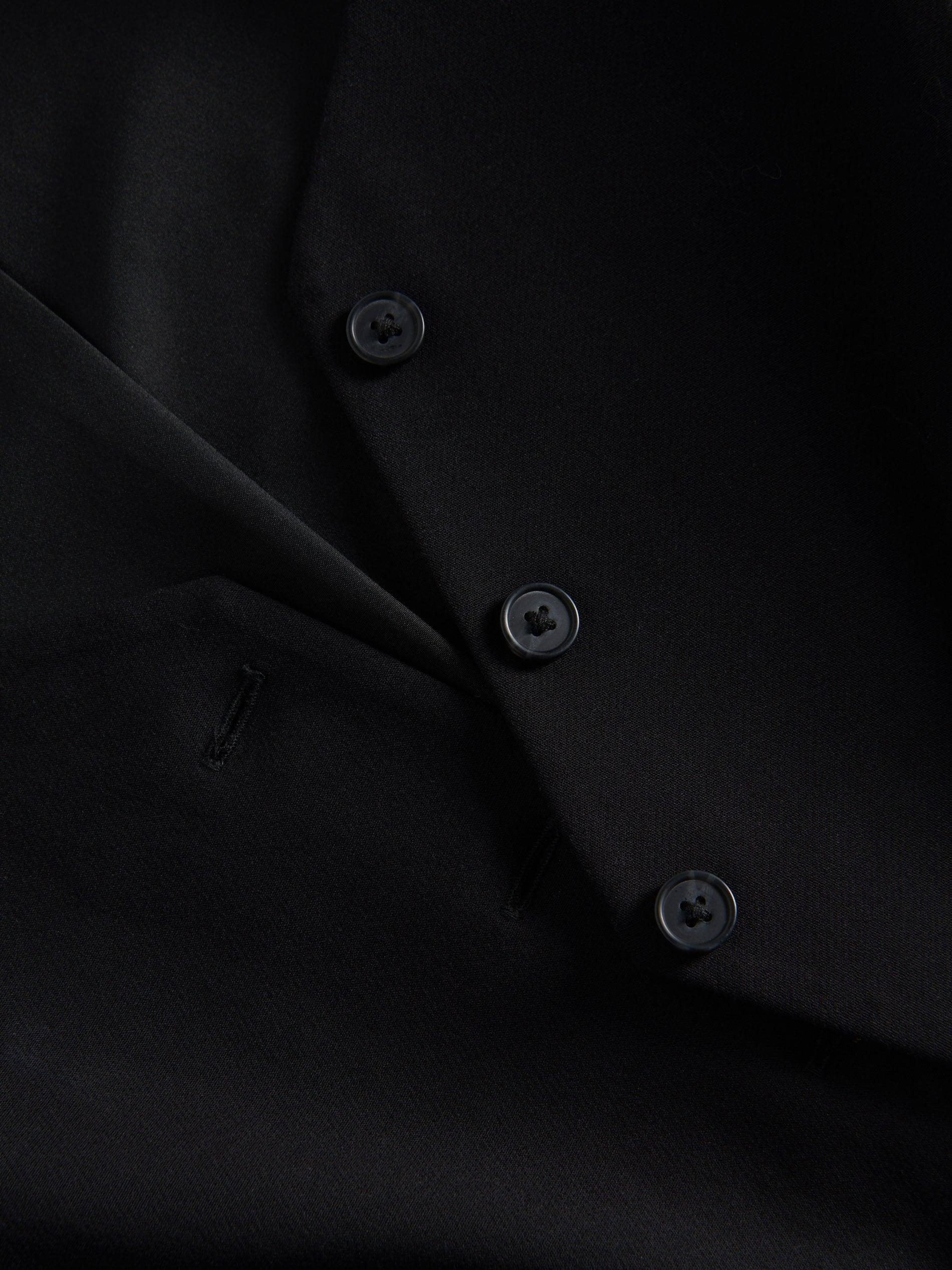 Black Suit Vest, , large image number 4