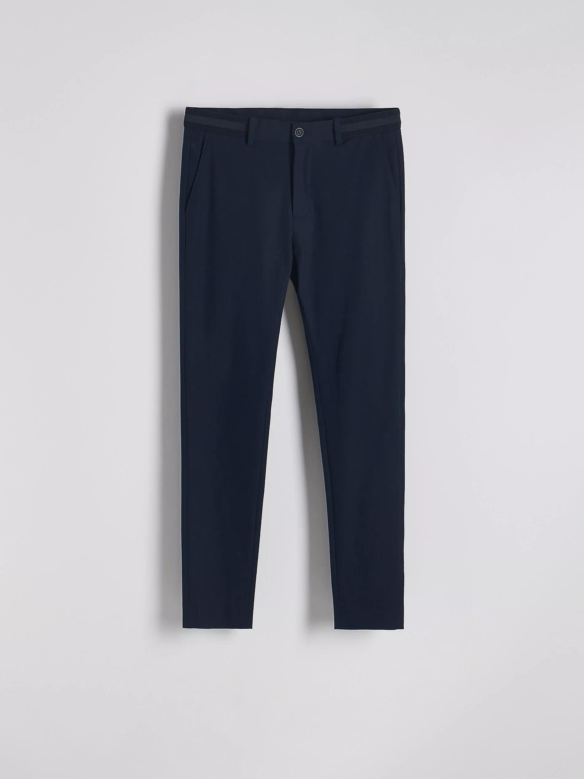 Blue Slim Fit Chino Pants, , large image number 0