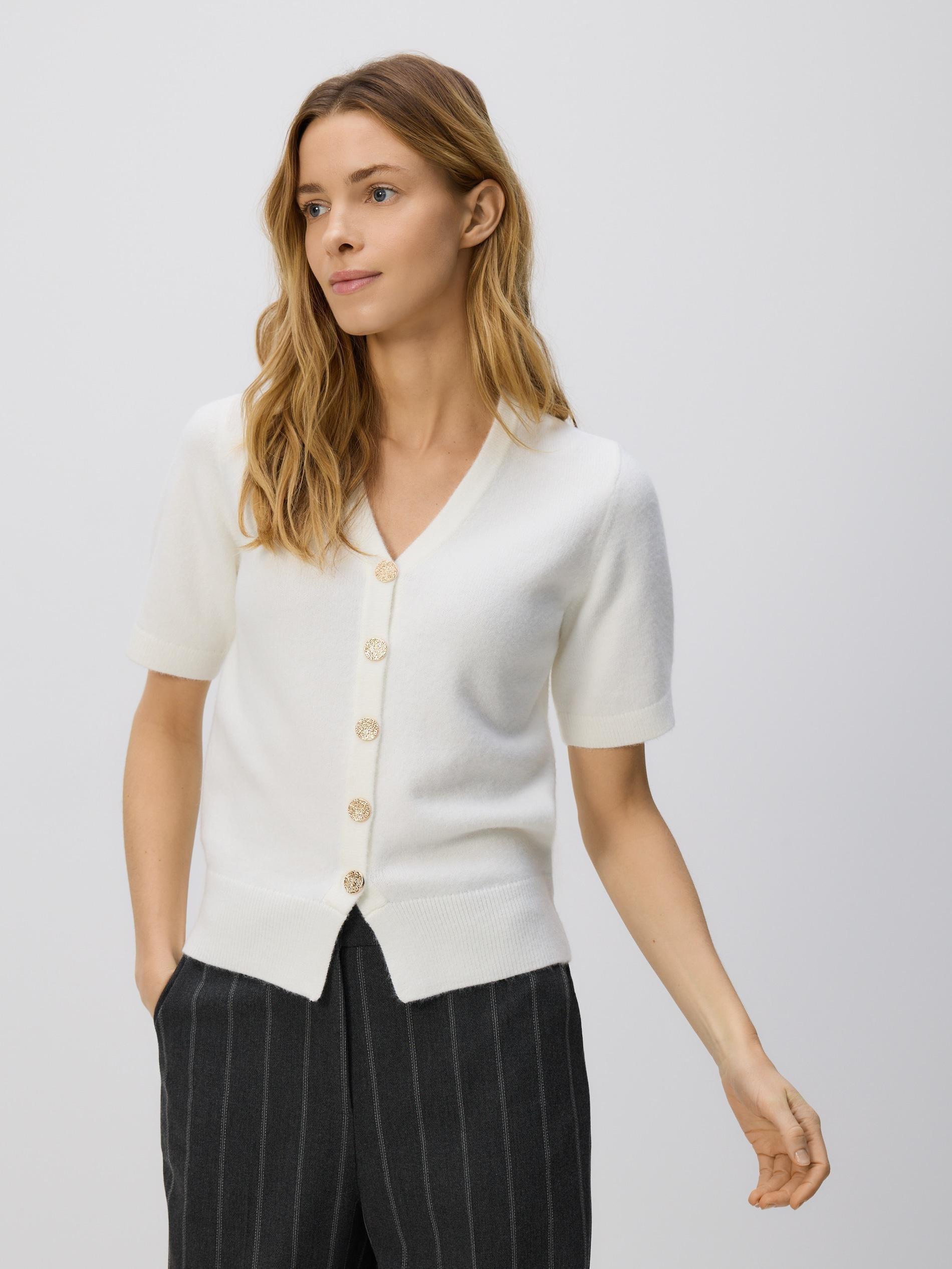 Cream Sweater, Ivory, large image number 1