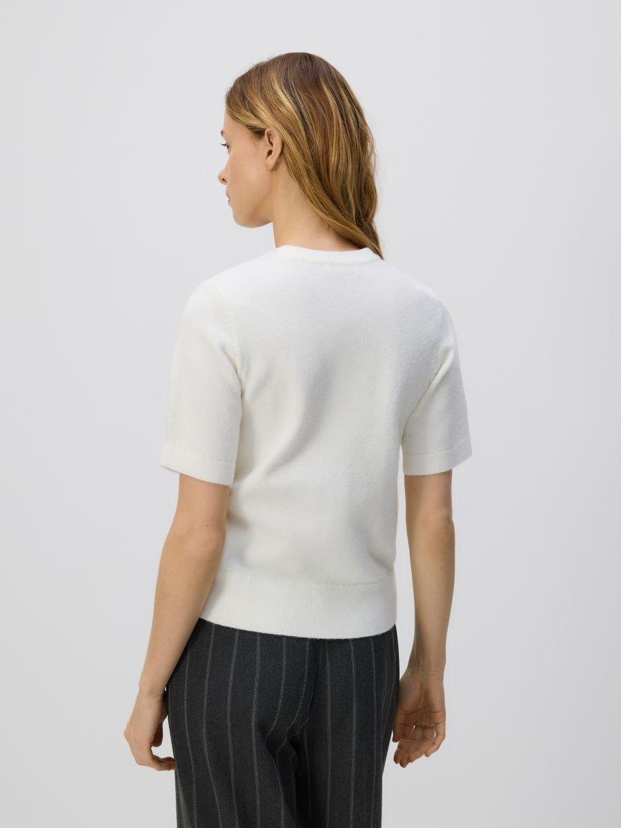 Cream Sweater, Ivory, large image number 1