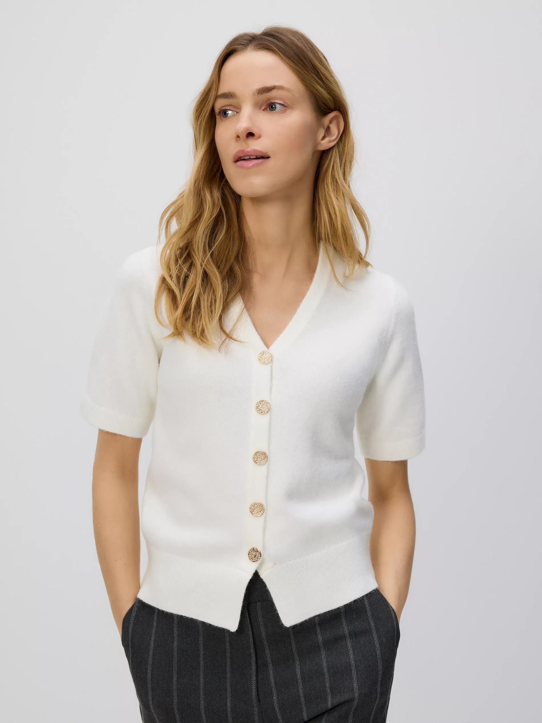 Cream Sweater, Ivory, large image number 2