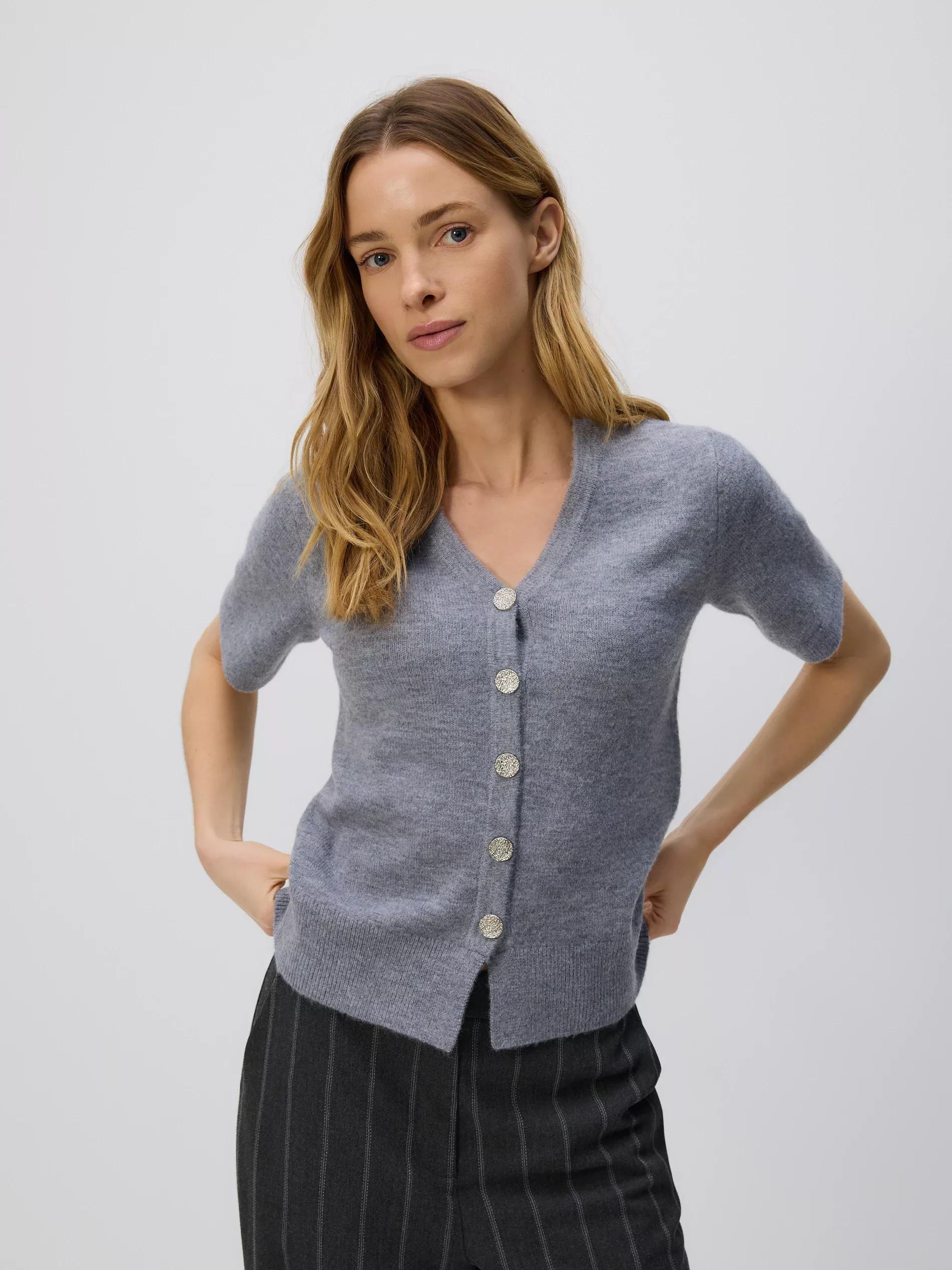 Grey Sweater, Grey, large image number 0