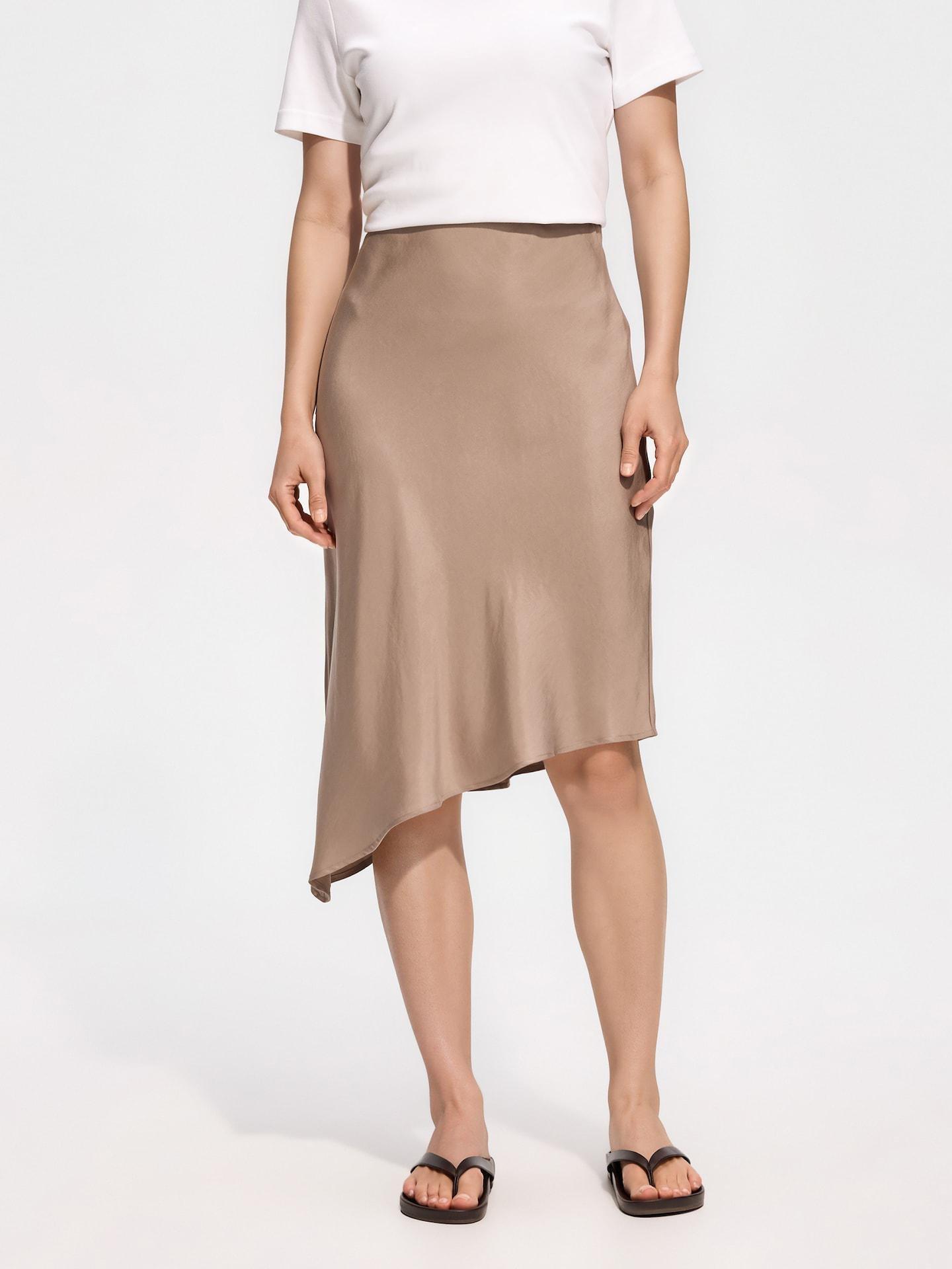 Beige Skirt, Beige, medium