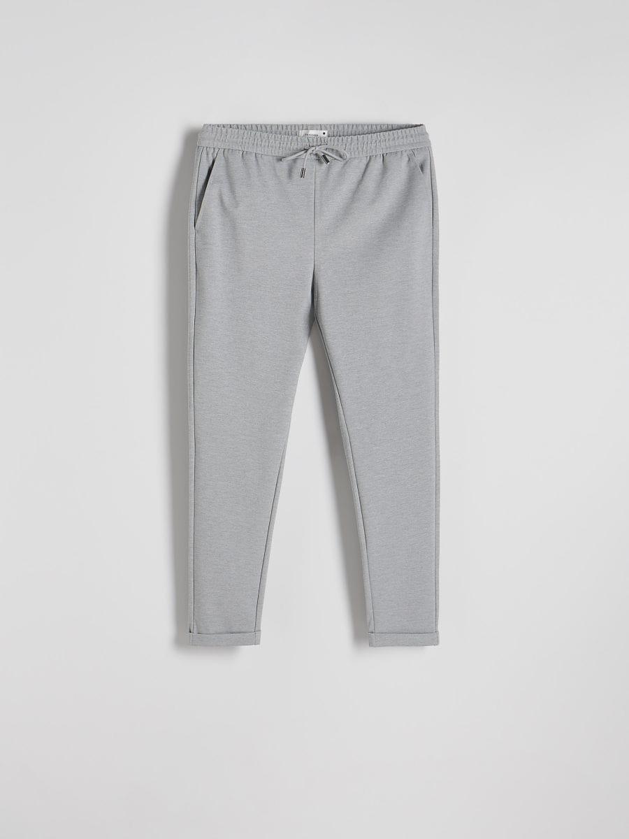 Grey Slim Chino Pants, , large image number 0