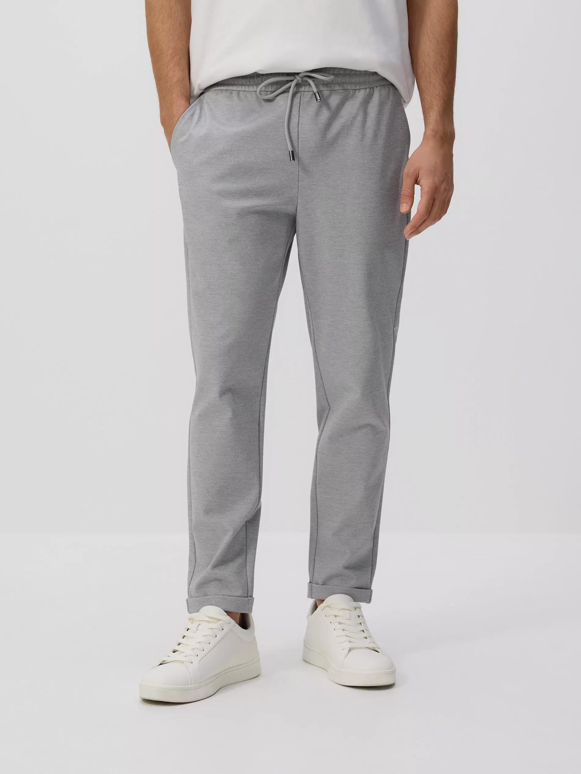 Grey Slim Chino Pants, , large image number 1