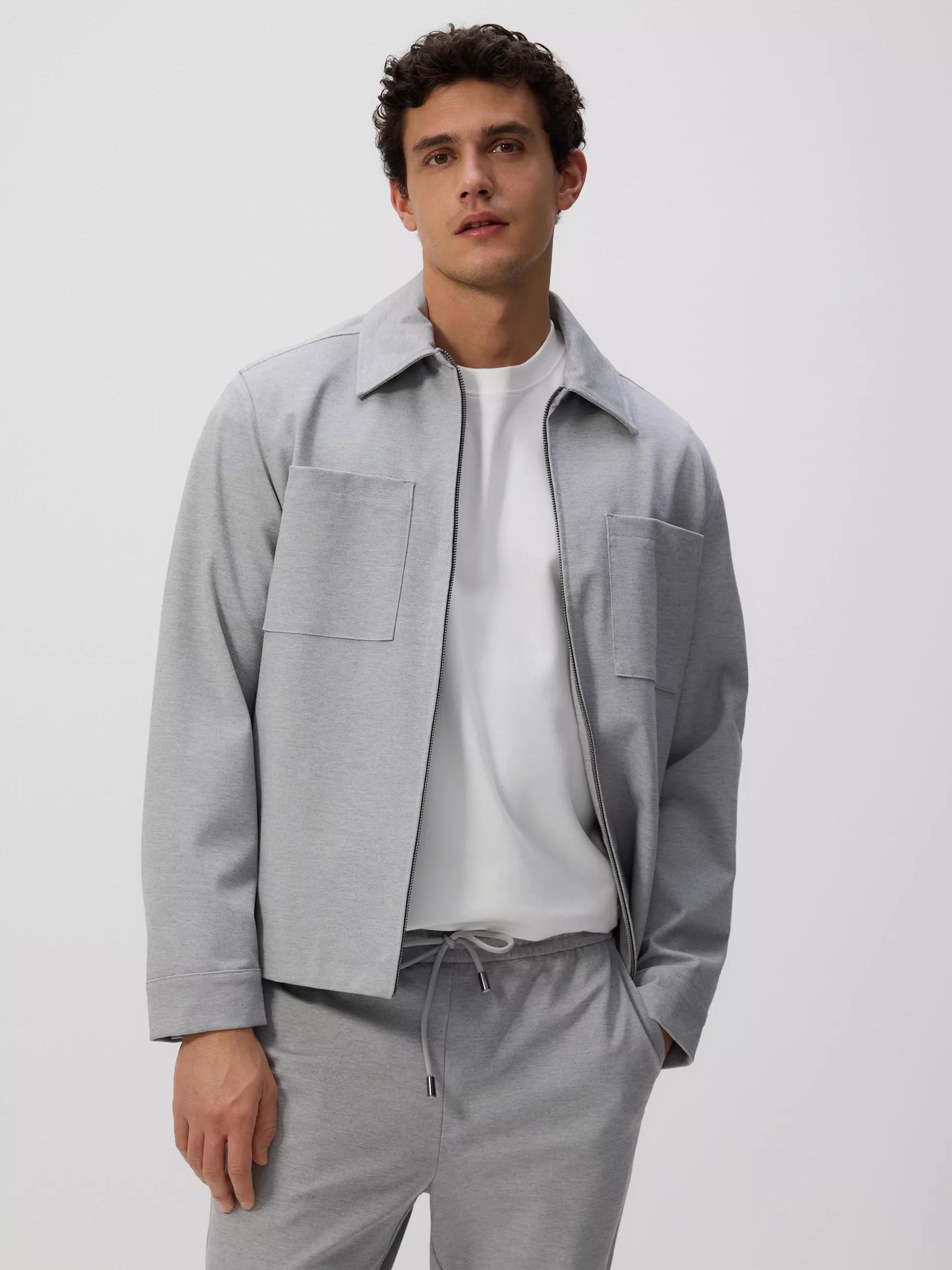 Grey Slim Chino Pants, , large image number 2