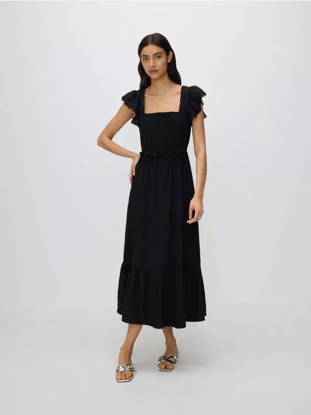 deres relax dress black