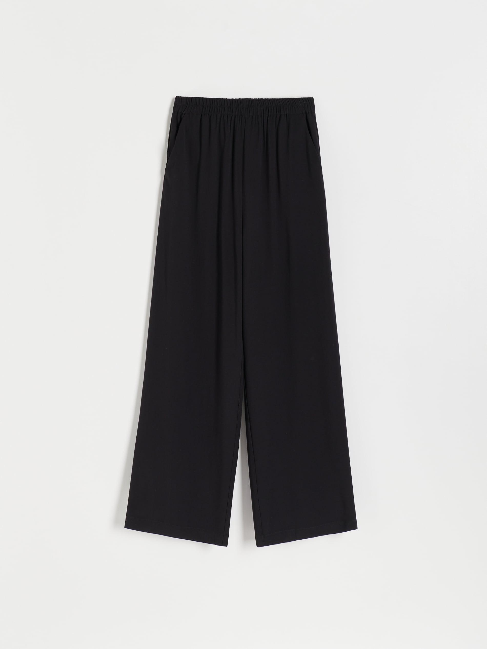Black Viscose Trousers, , large image number 9