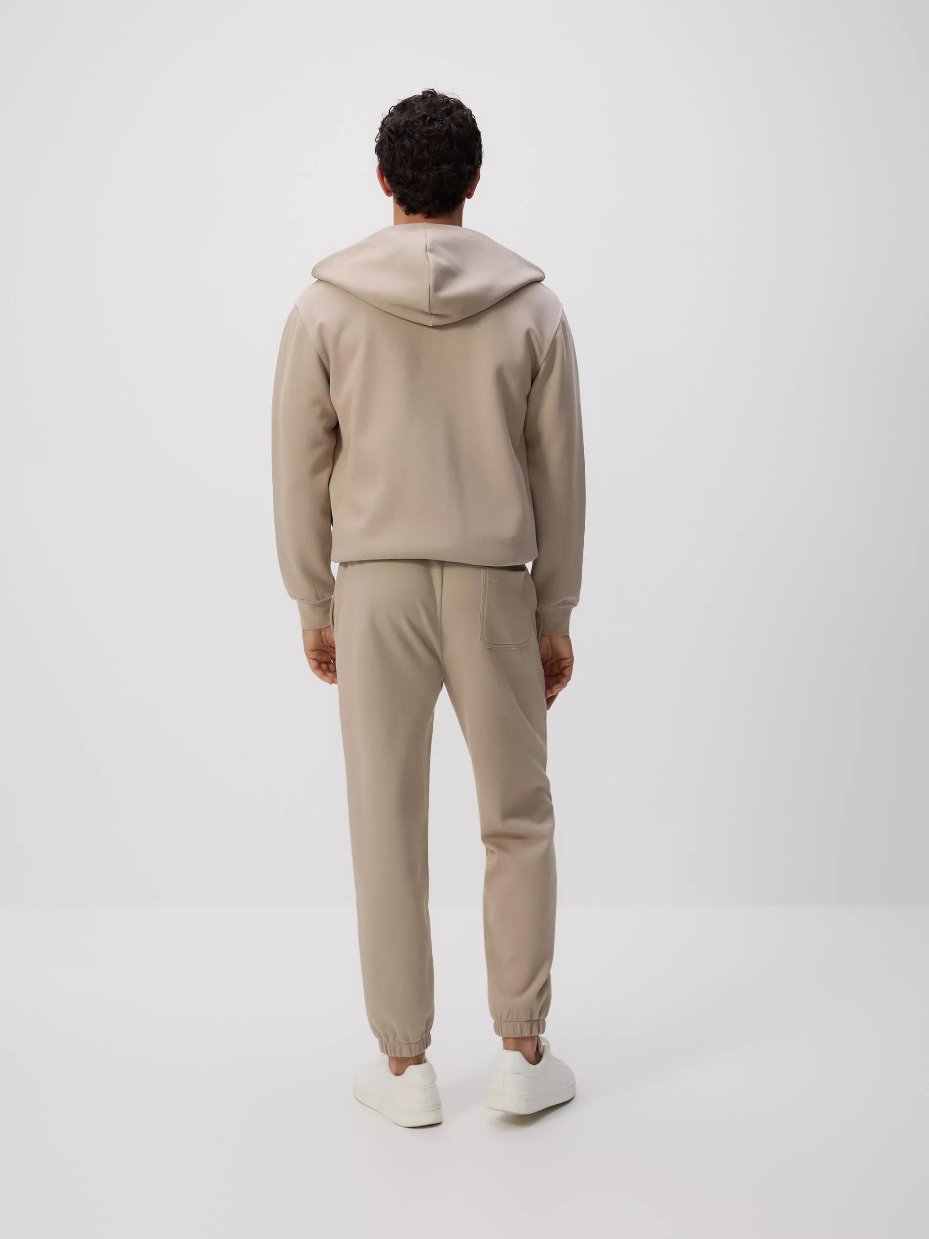 Beige Regular Fit Sweatpants, Beige, large image number 3
