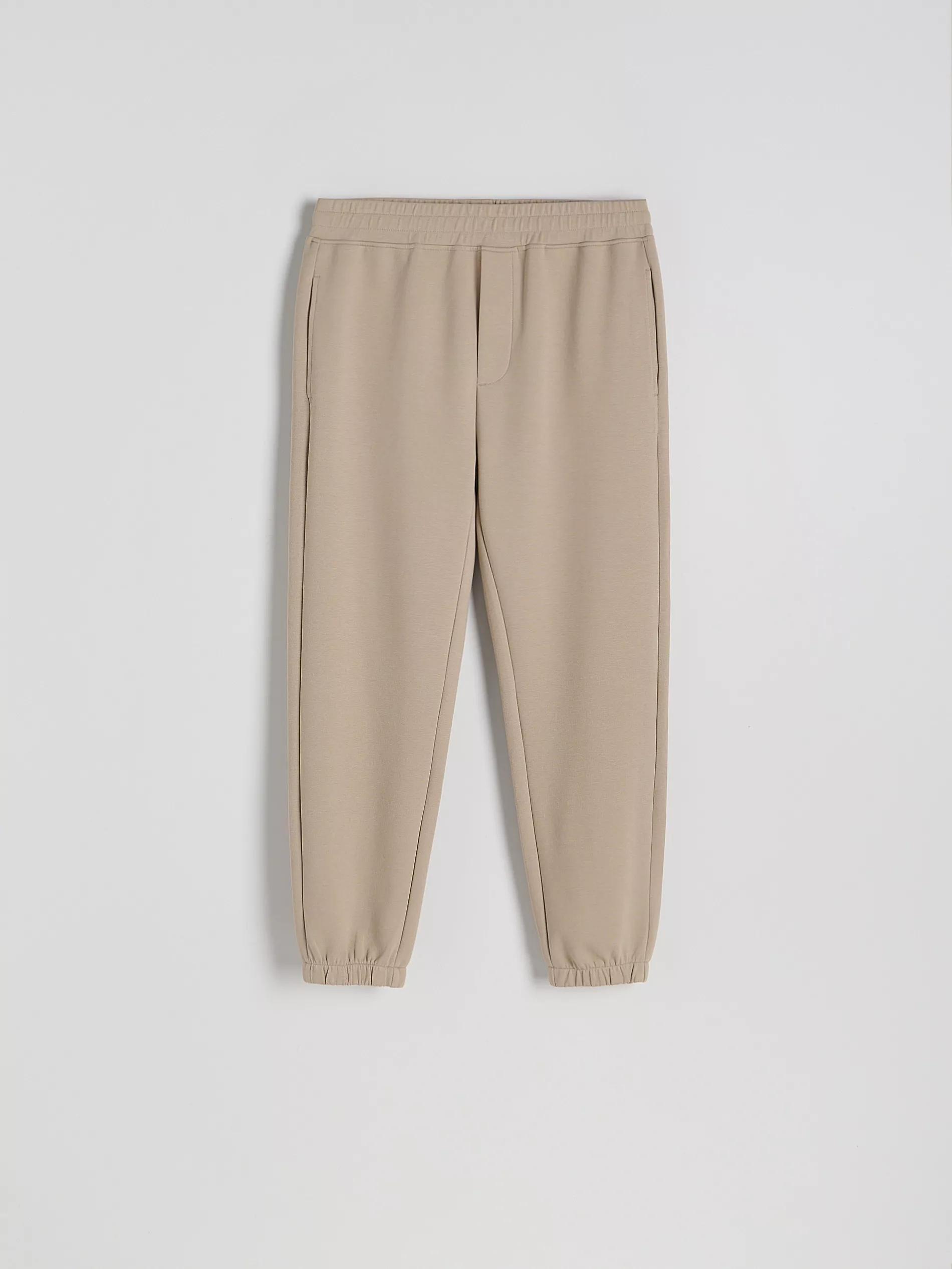 Beige Regular Fit Sweatpants, Beige, large image number 4