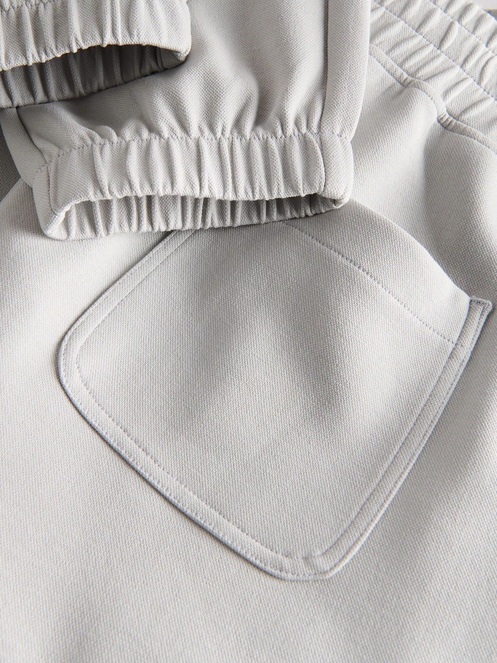Grey Regular Fit Tracksuit Bottoms, , large image number 1
