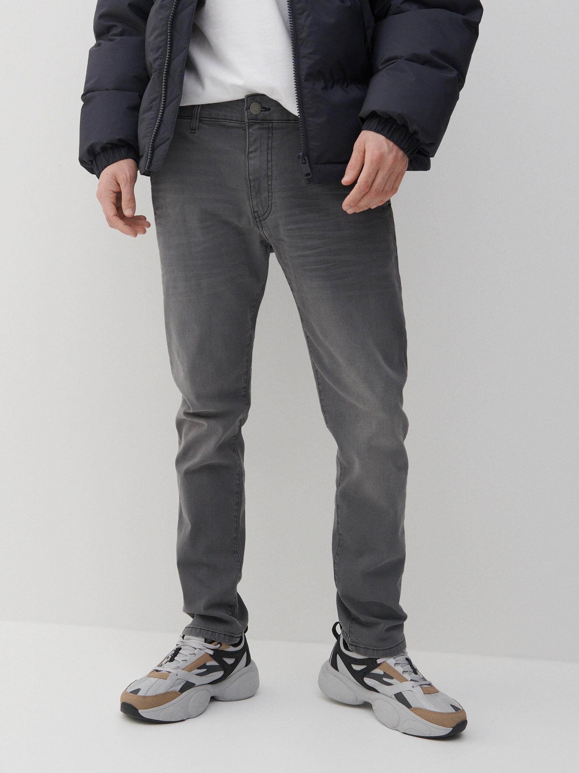 Grey Slim Jeans, , large image number 6