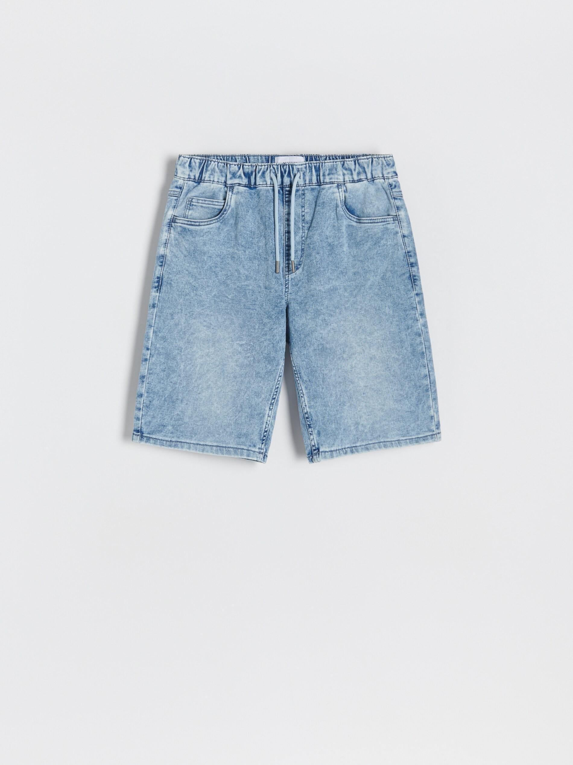 MEN`S SHORTS LIGHT BLUE JEANS, , large image number 3
