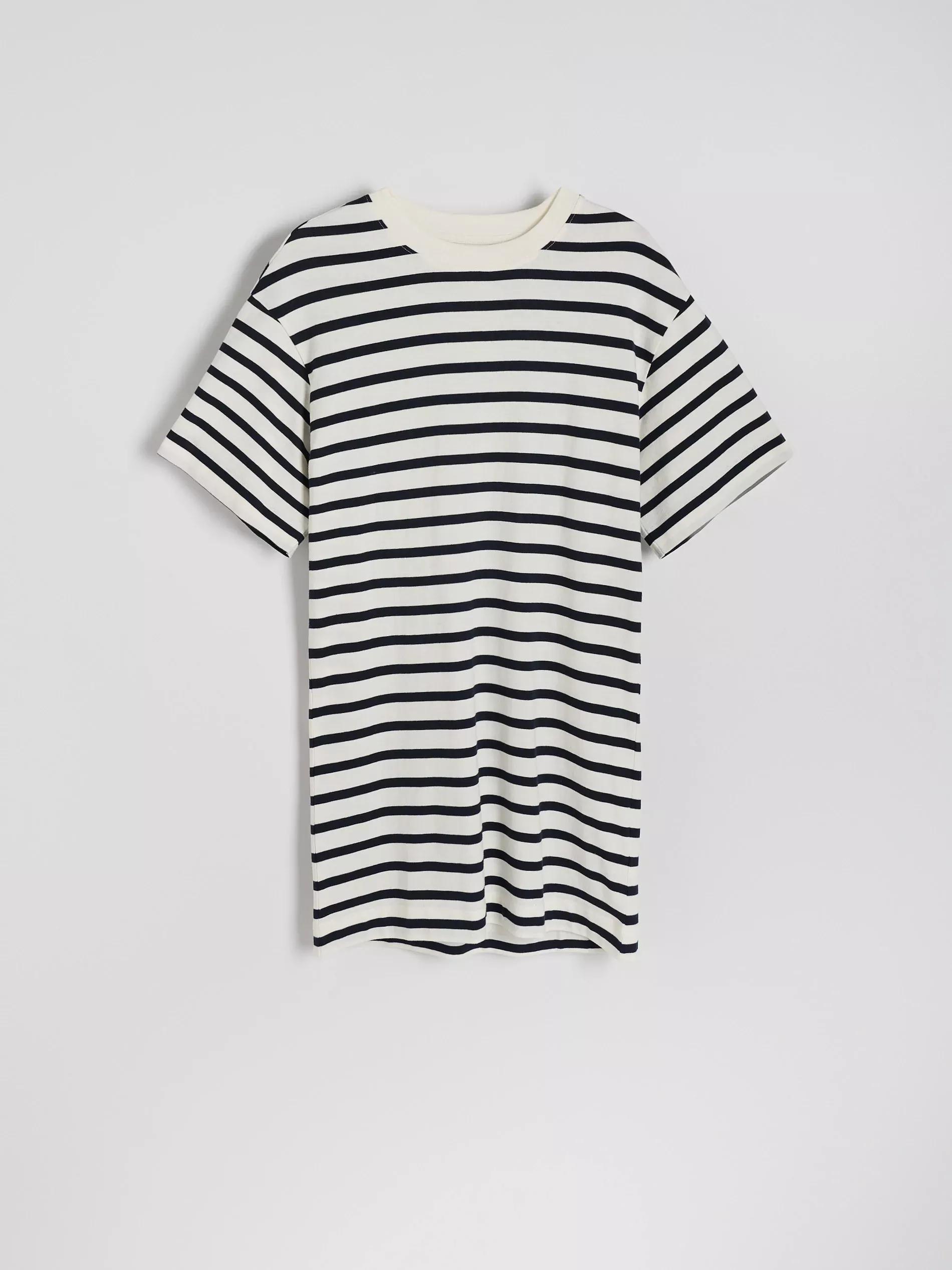 Multicolour Striped Mini Dress, , large image number 8