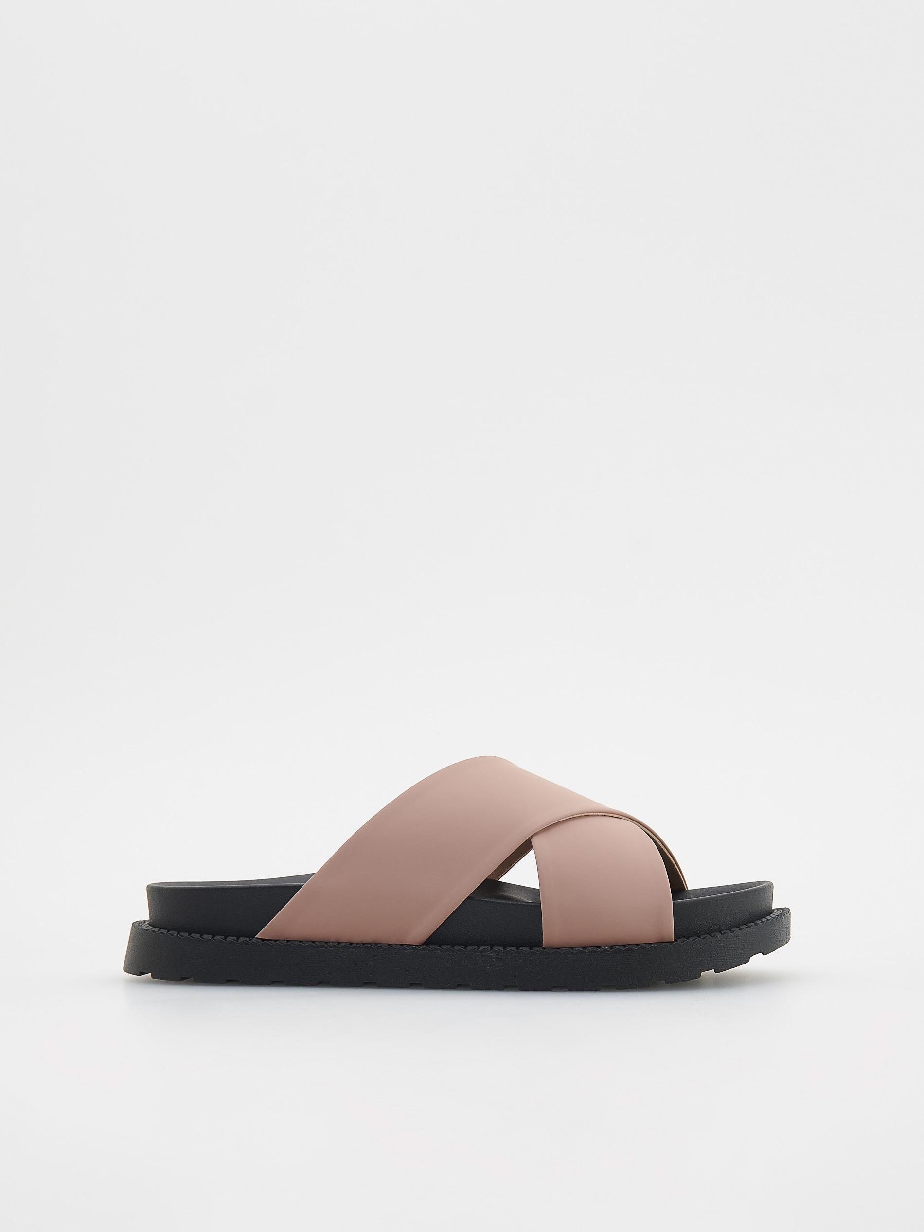 Pink Thick Sole Sliders, , large image number 0