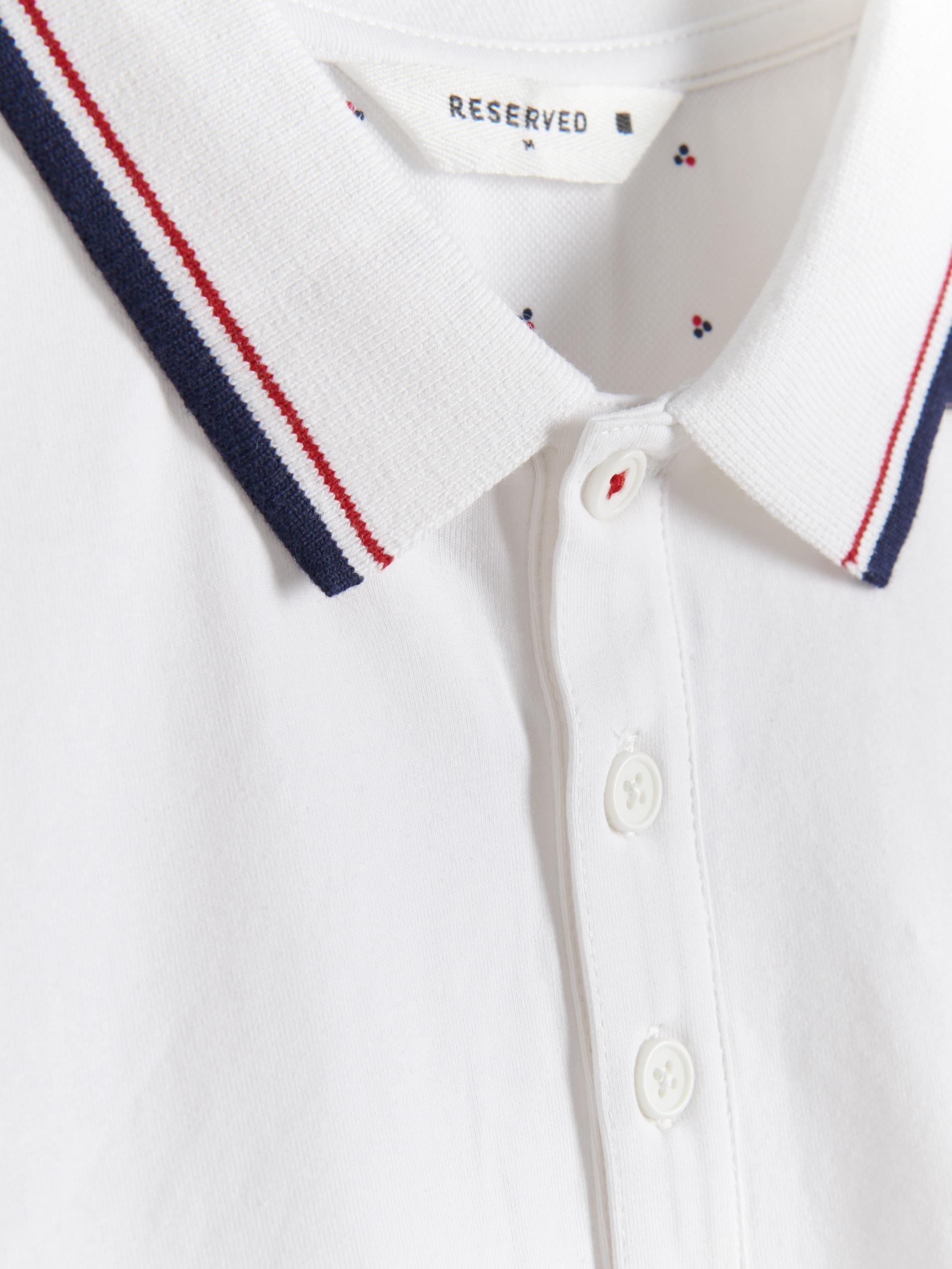 Cream Regular Polo Shirt, , large image number 5