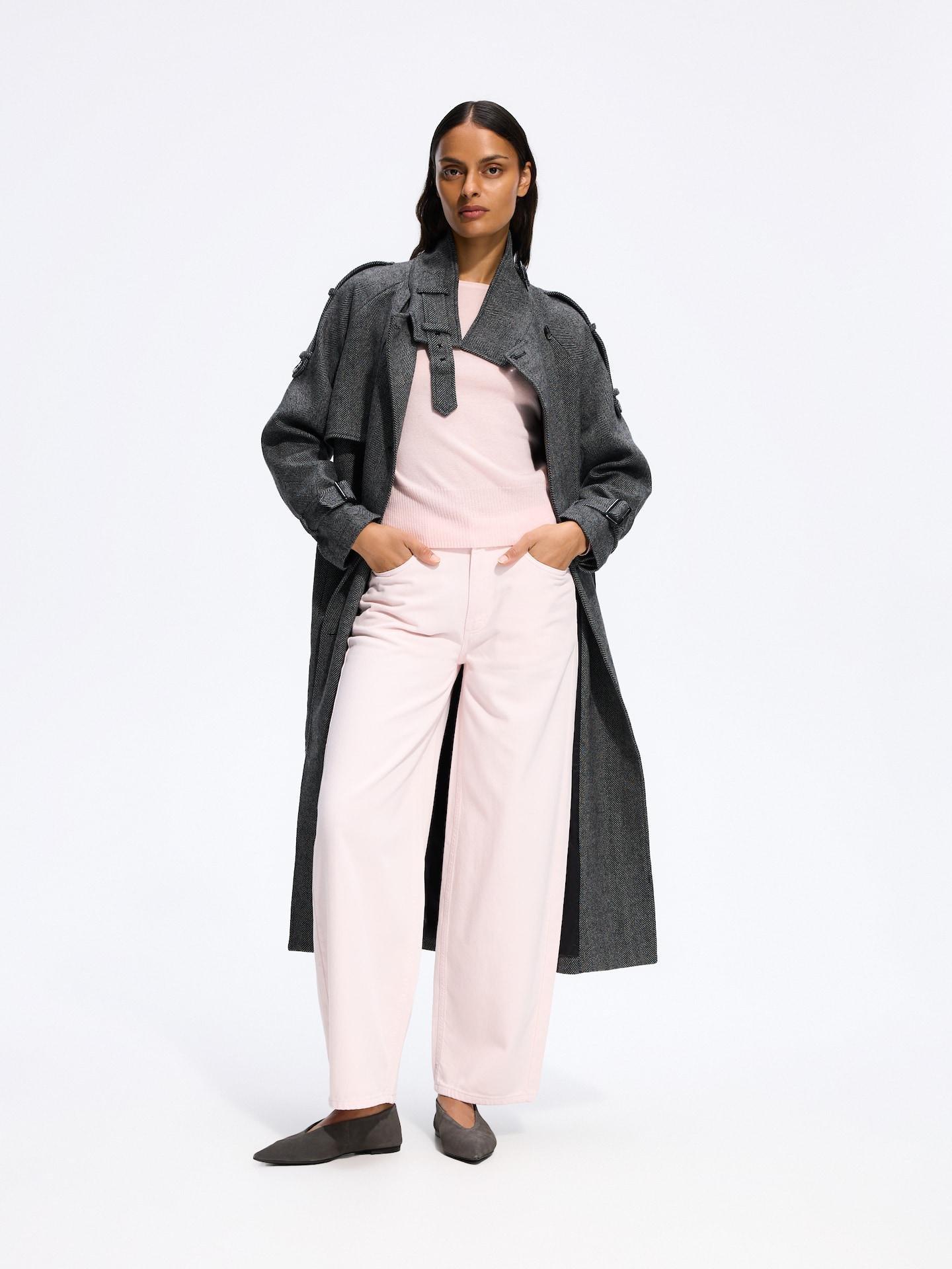 Pink Wool Blend Jumper, Pink, medium