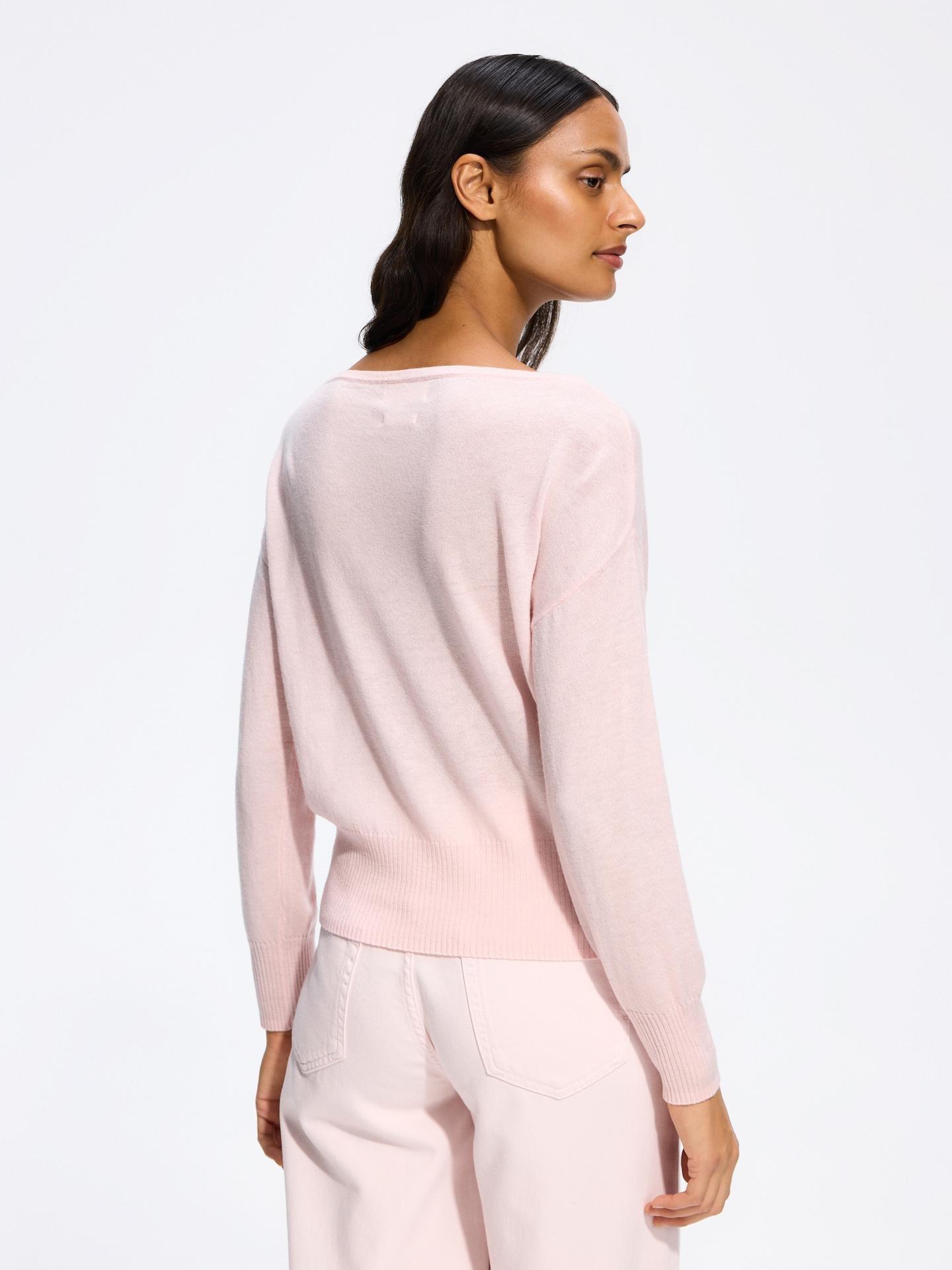 Pink Wool Blend Jumper, Pink, large image number 3