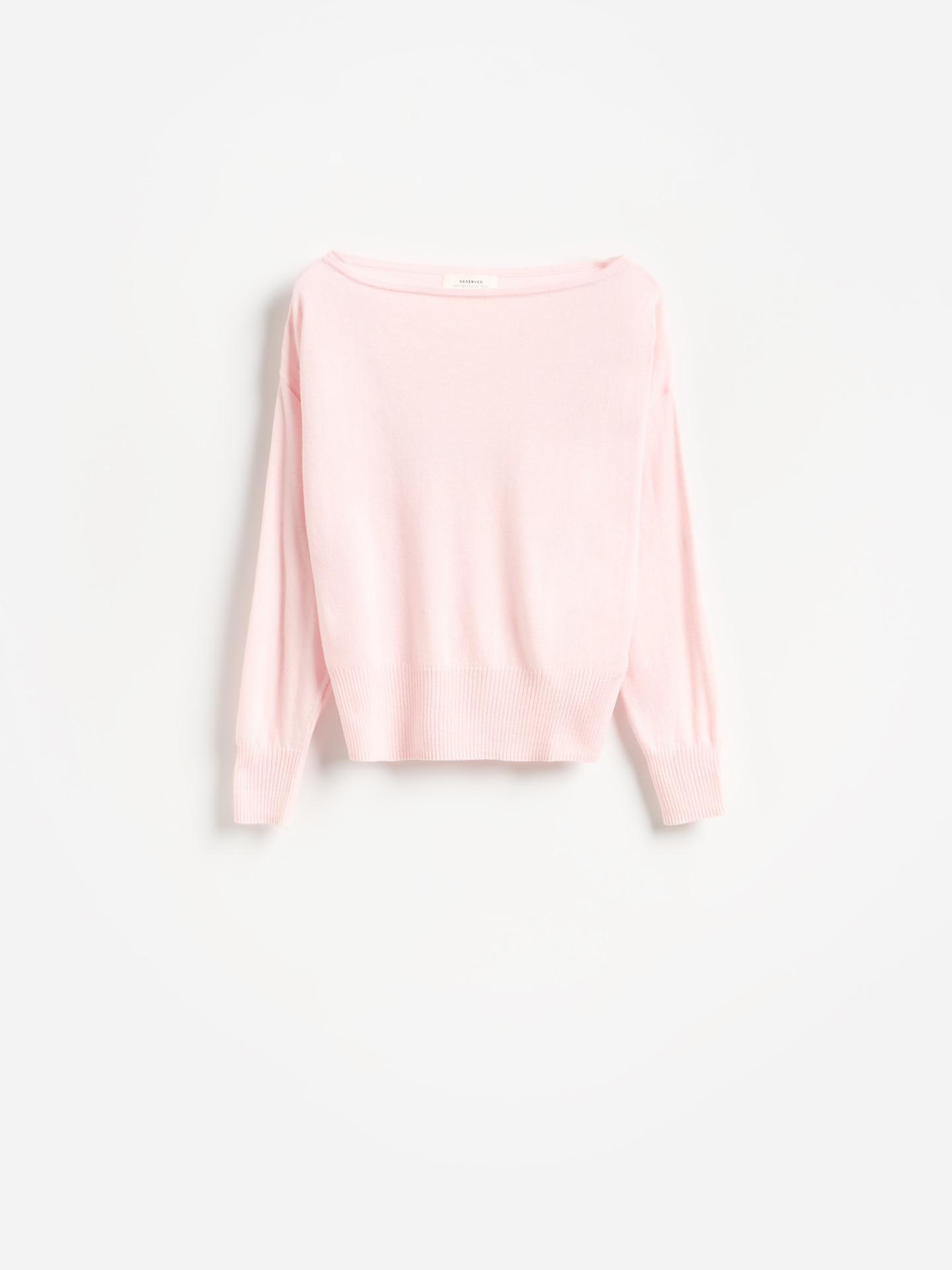 Pink Wool Blend Jumper, Pink, large image number 4