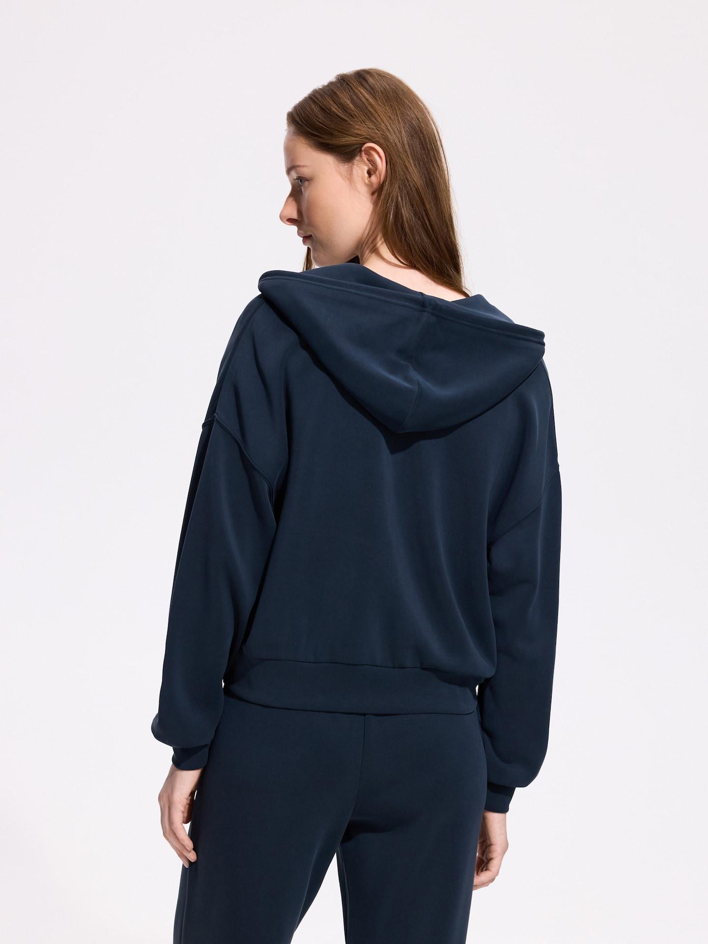Blue Blouse With Modal, Navy, large image number 3