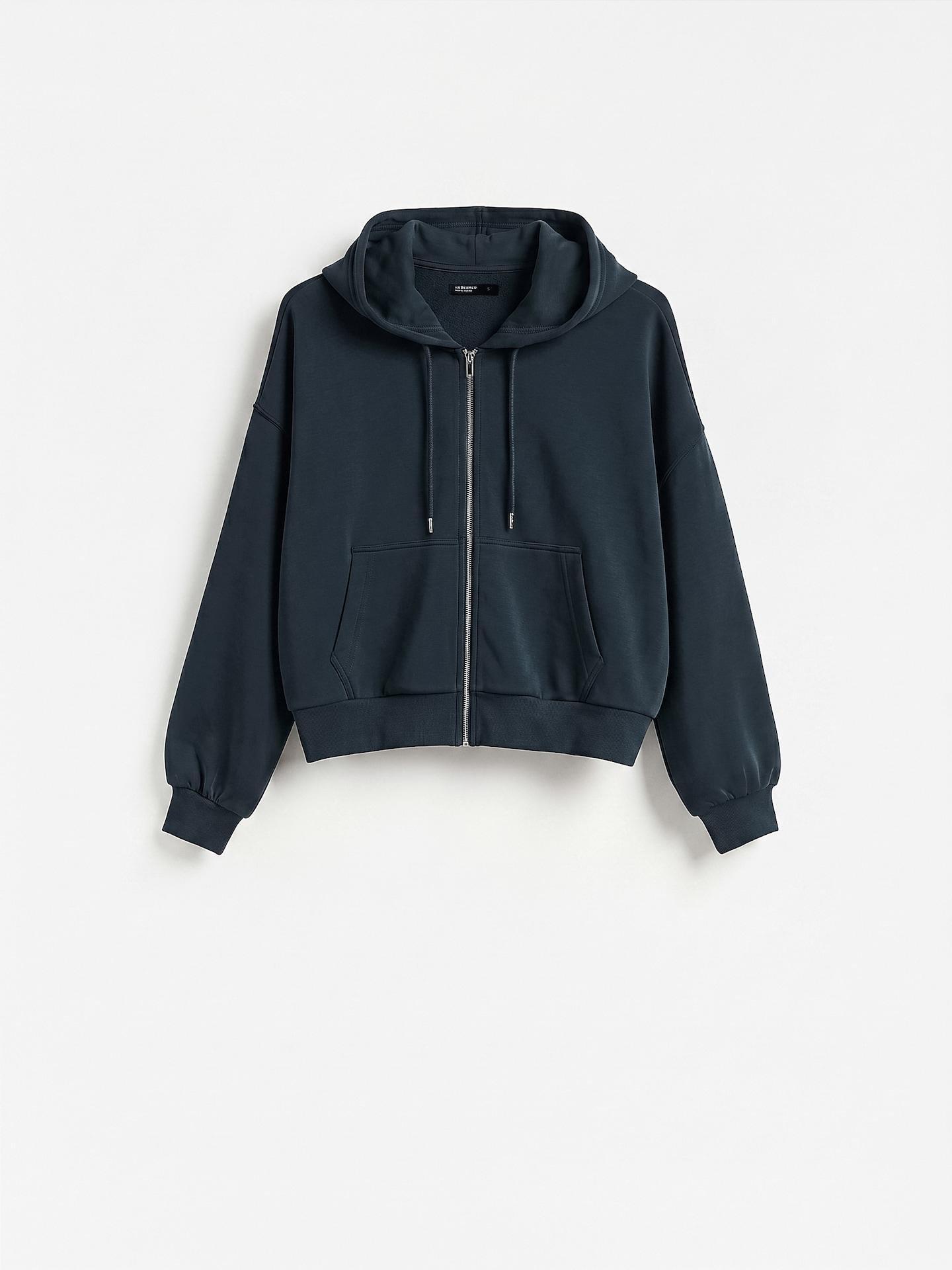 Blue Blouse With Modal, Navy, large image number 4