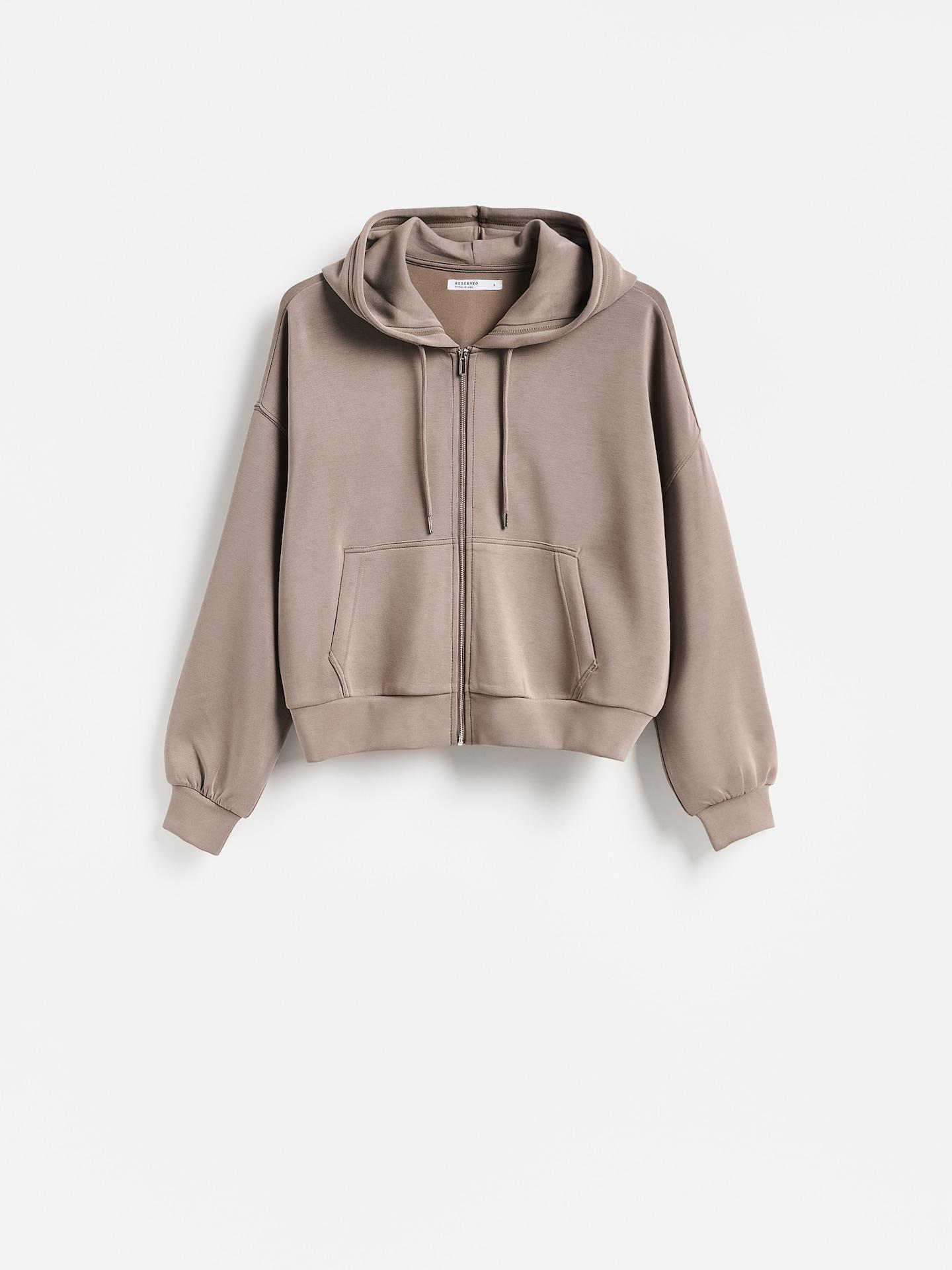 Brown Blouse With Modal, Brown, large image number 1