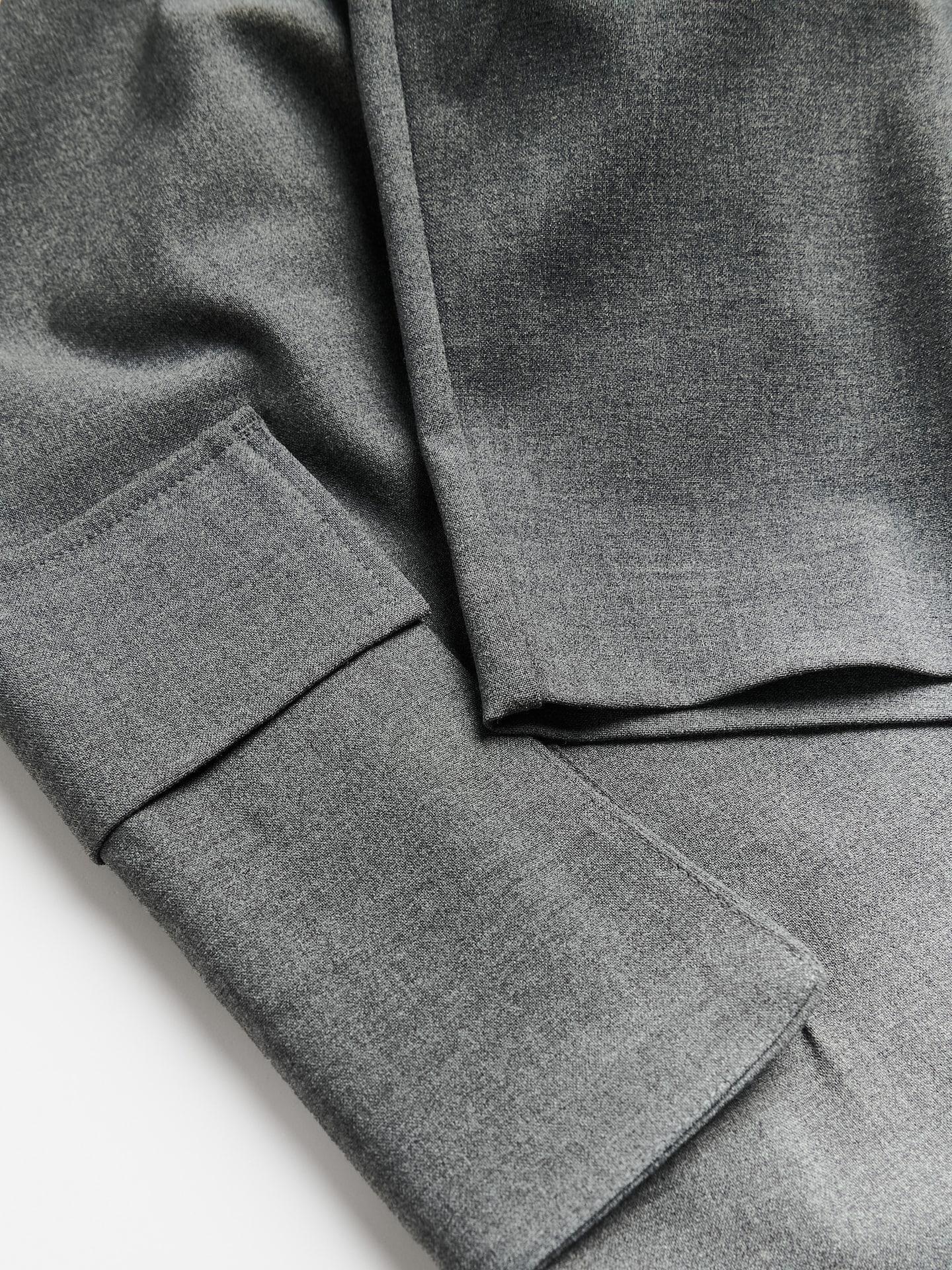 Grey Trousers With Cargo Pockets, Grey, large image number 5