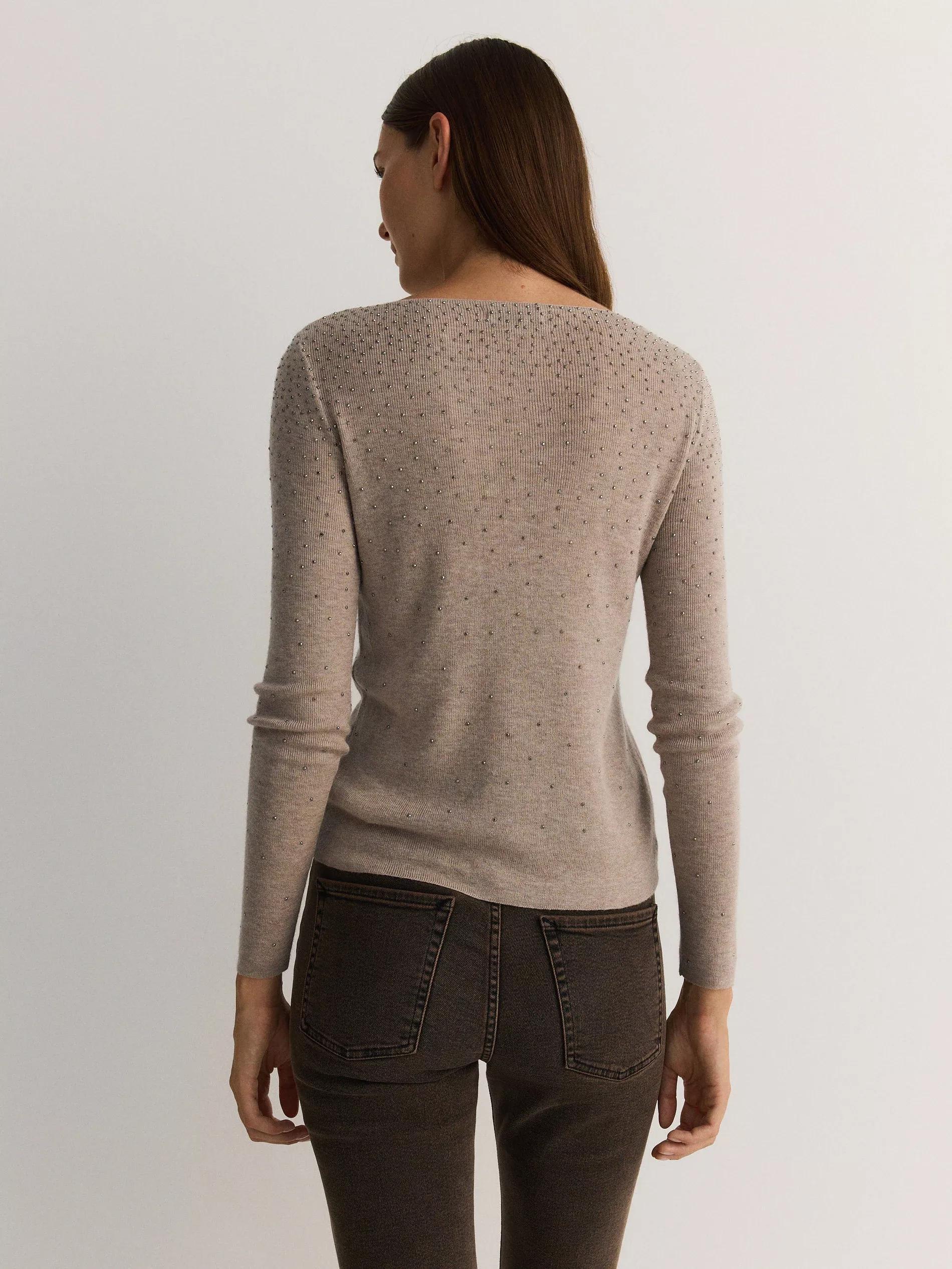 Brown Blouse, 7401_84M, large image number 3