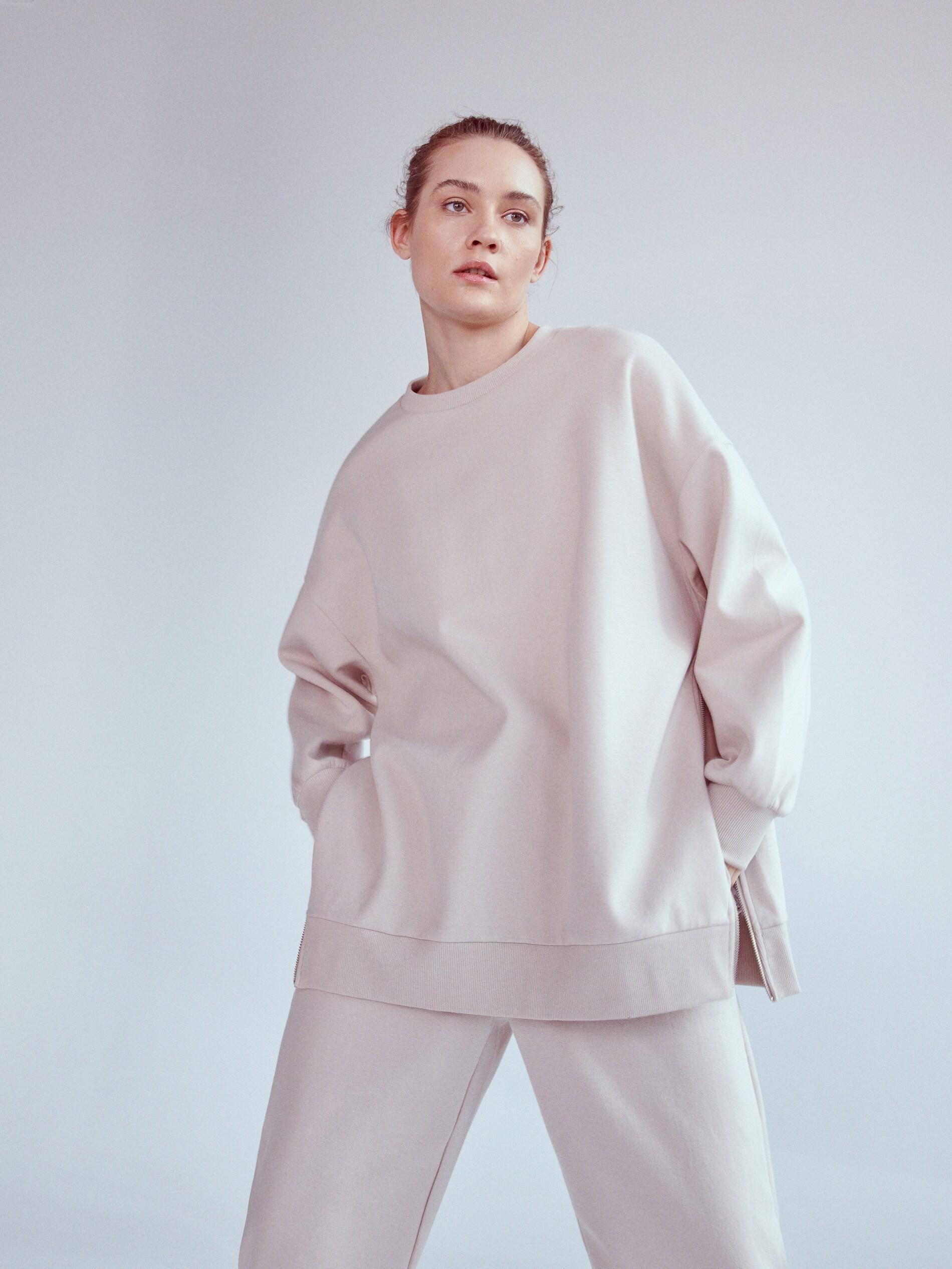 Nude Sweat Jersey Sweatshirt, , large image number 0