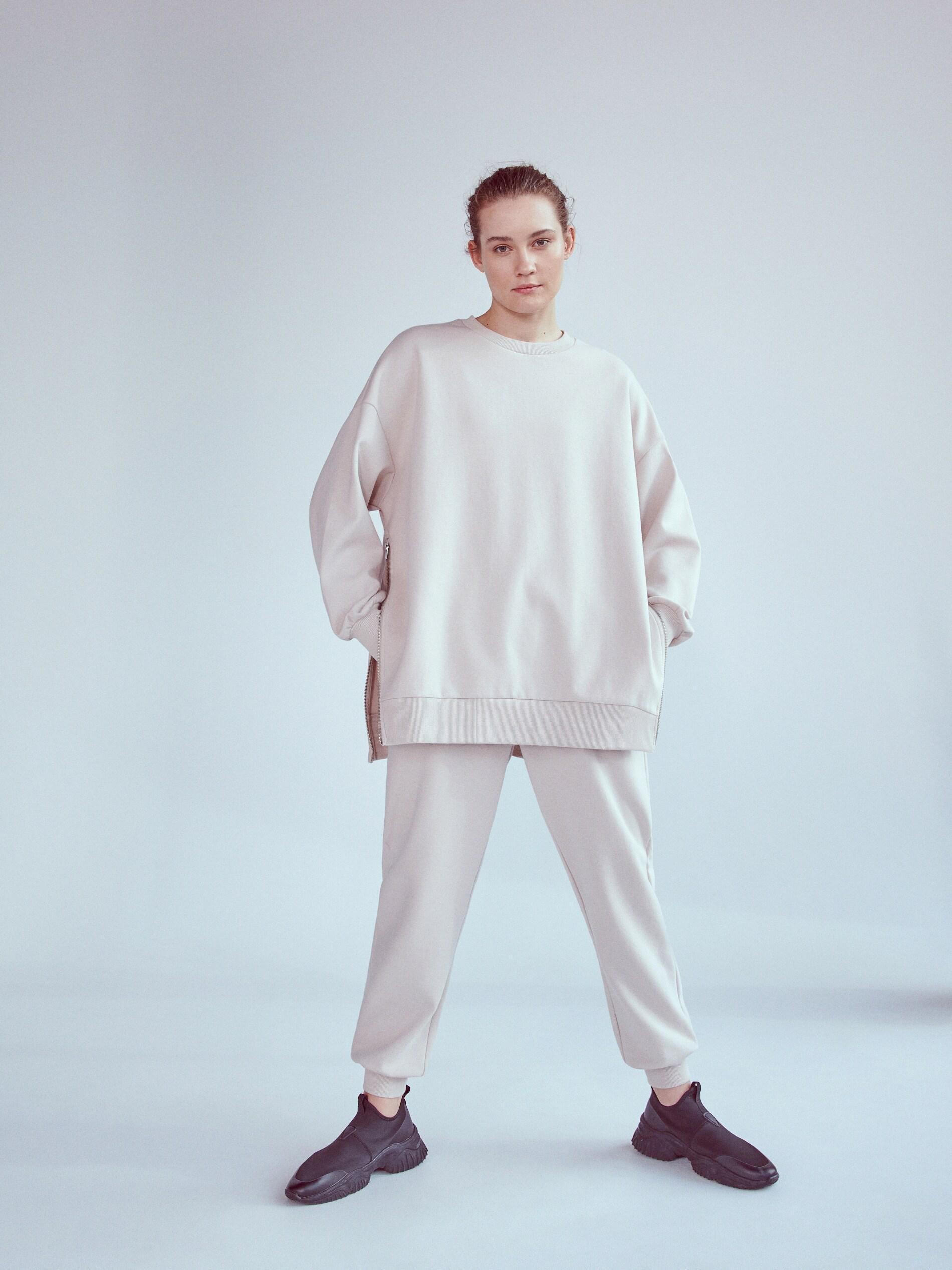 Nude Sweat Jersey Sweatshirt, , large image number 1