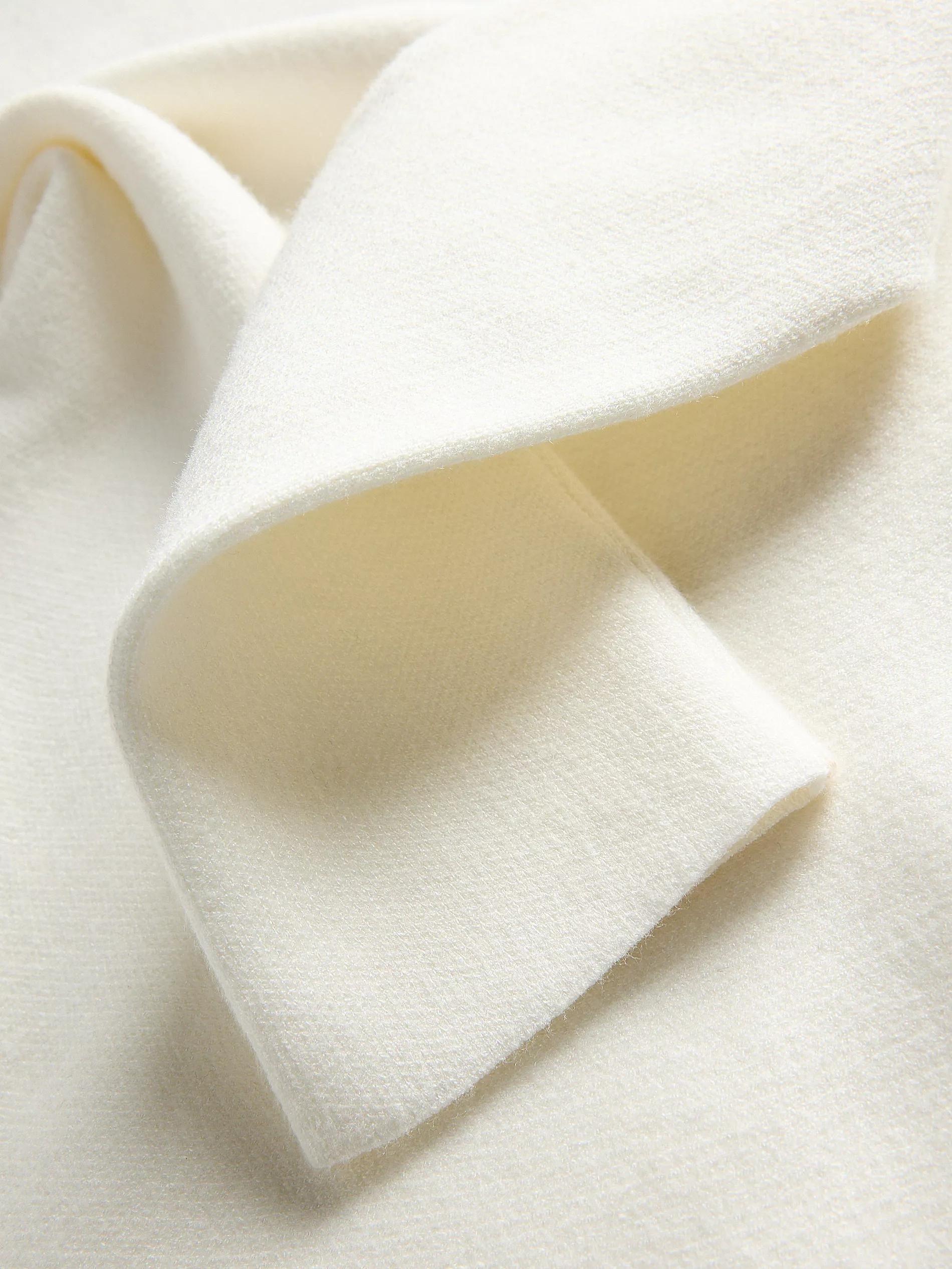 Cream Peplum Sweater, , large image number 6
