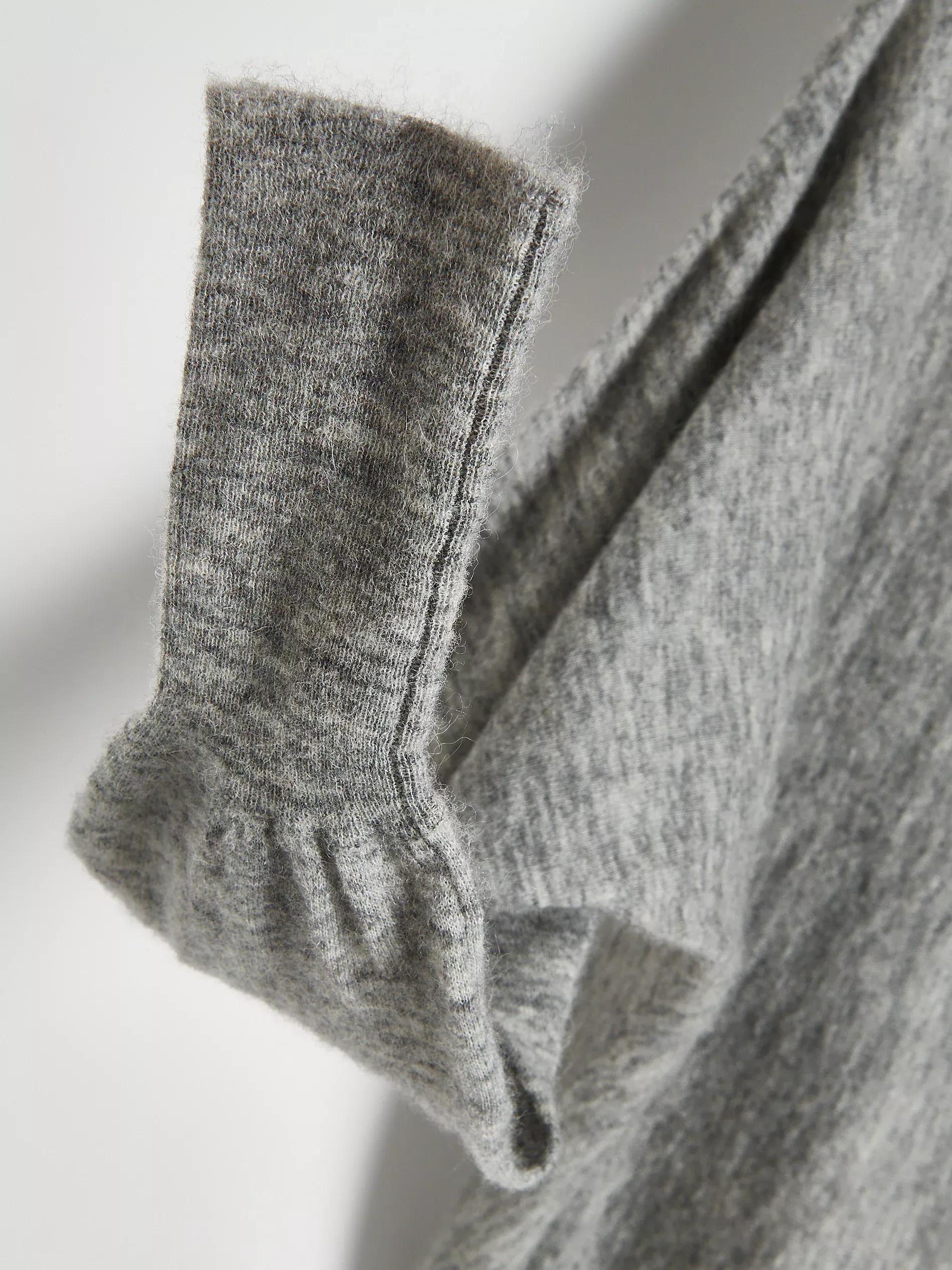 Grey Long Sleeve Sweater, , large image number 5