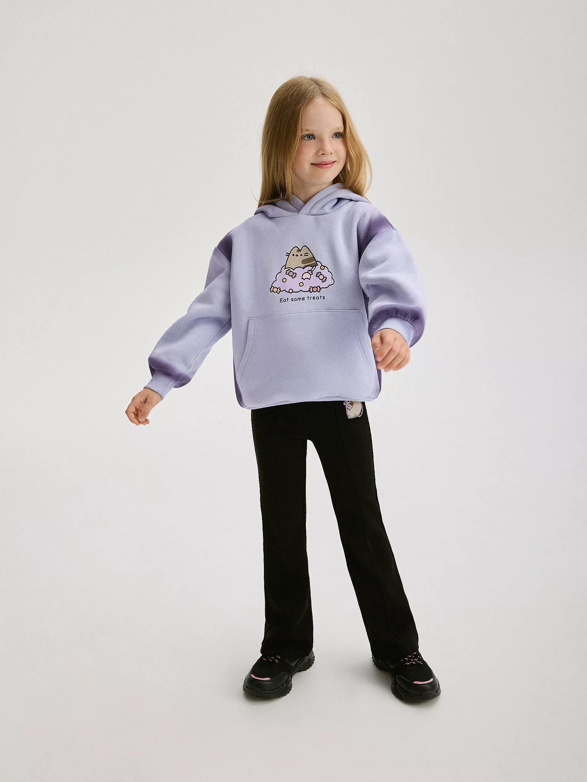 lavender Pusheen hoodie, , large image number 3