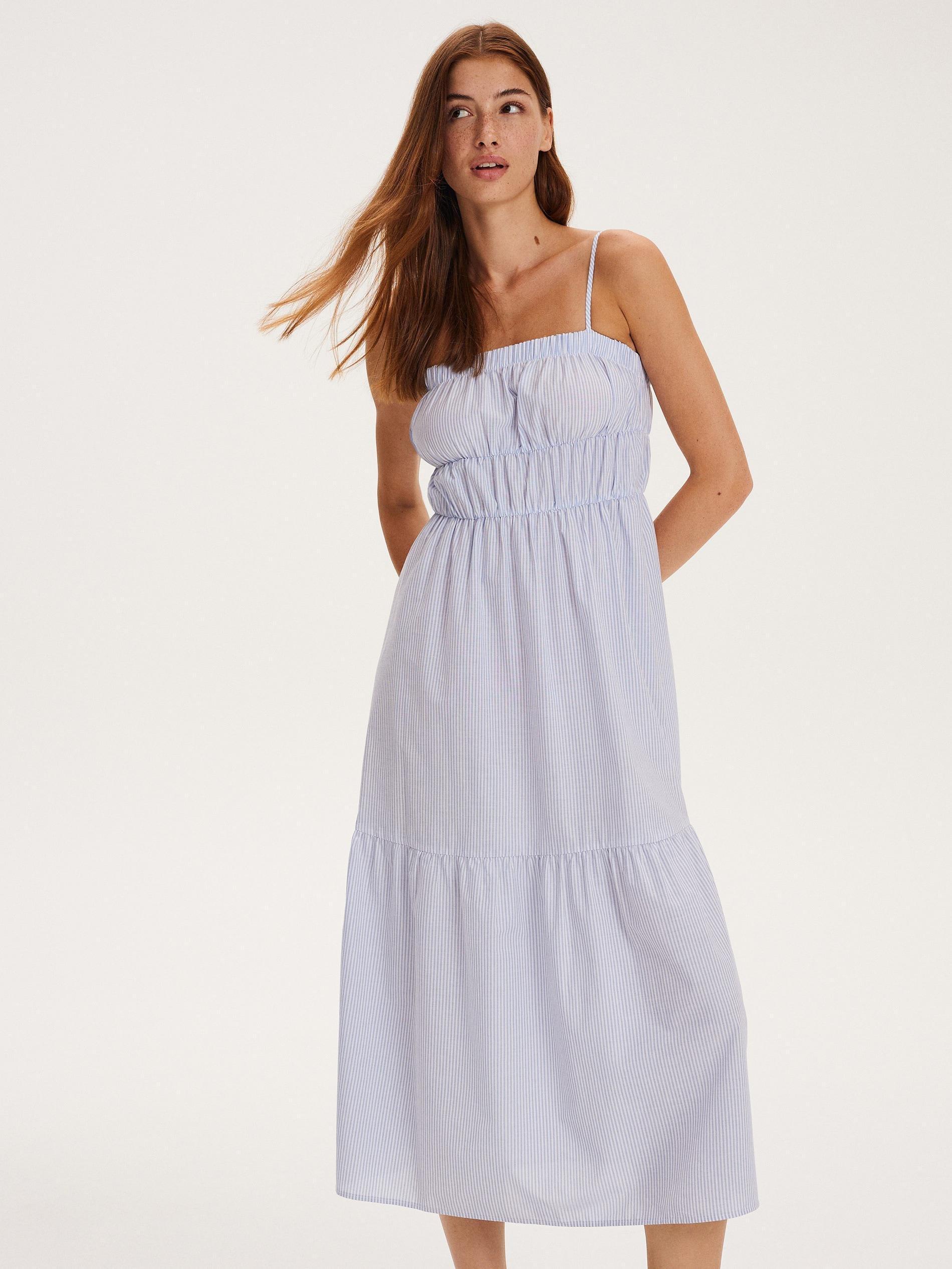 Blue Mini Dress, , large image number 0