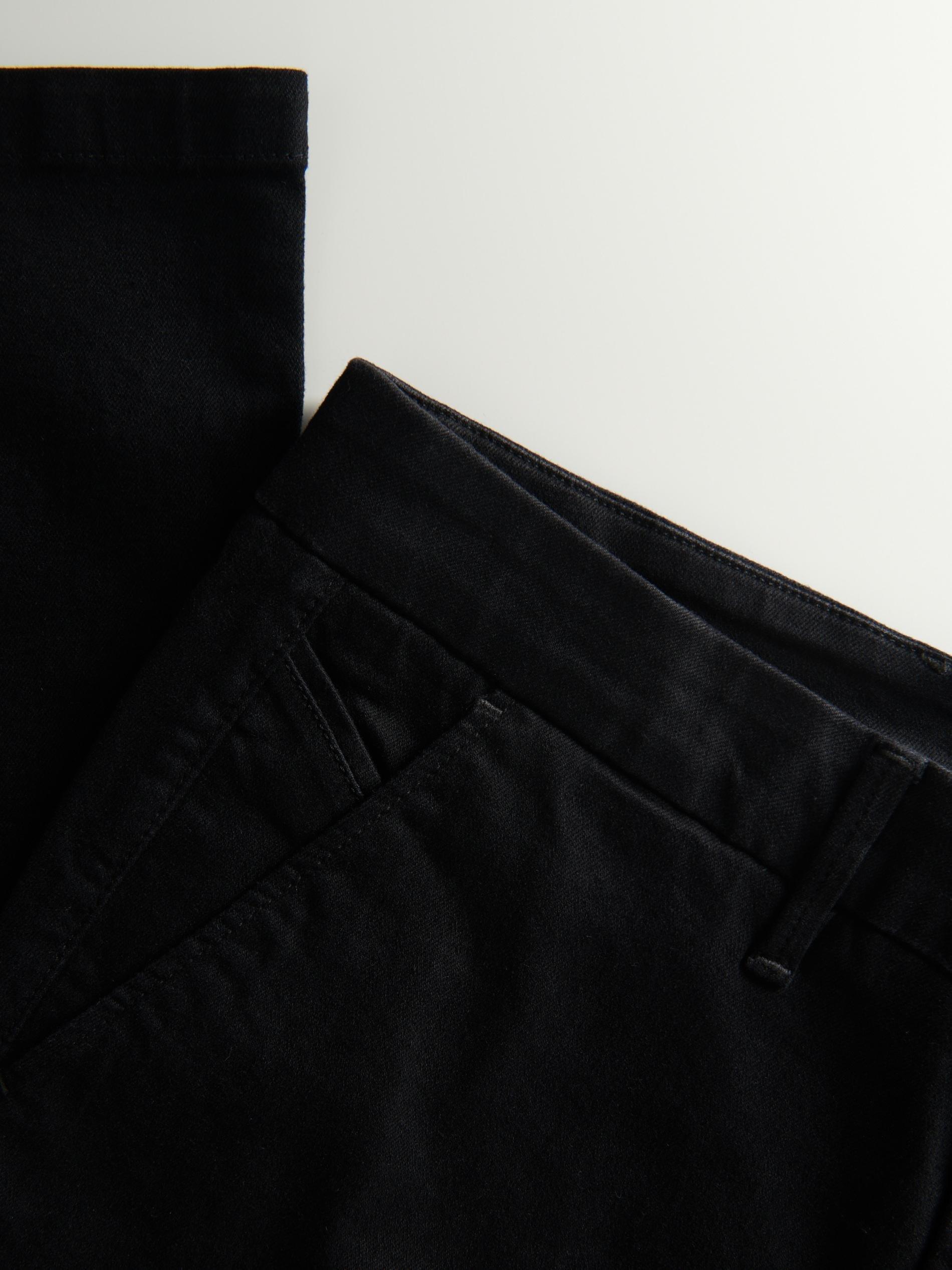 Black Slim Chino Jeans, , large image number 2