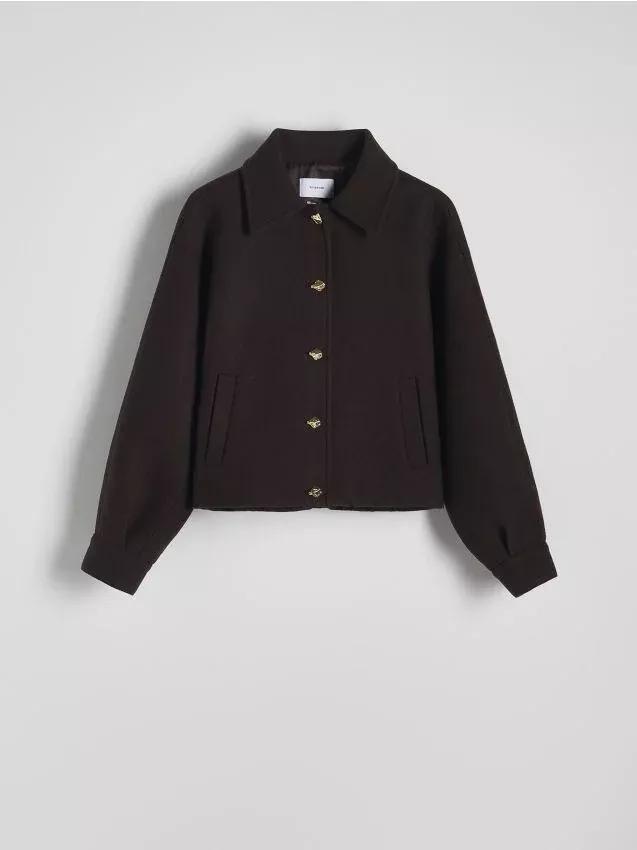 Brown Ladies` Jacket, , large image number 0