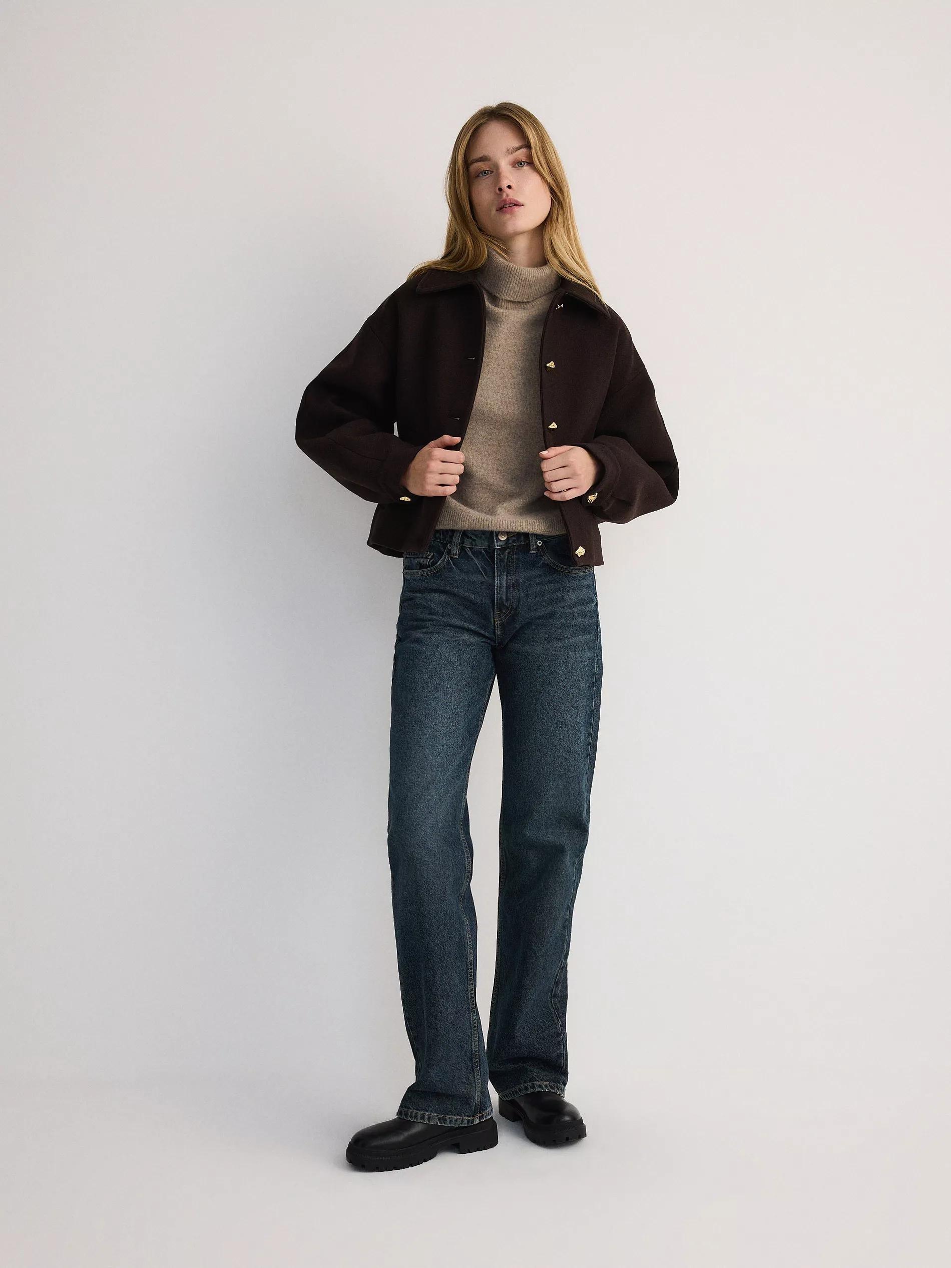Brown Ladies` Jacket, , large image number 4