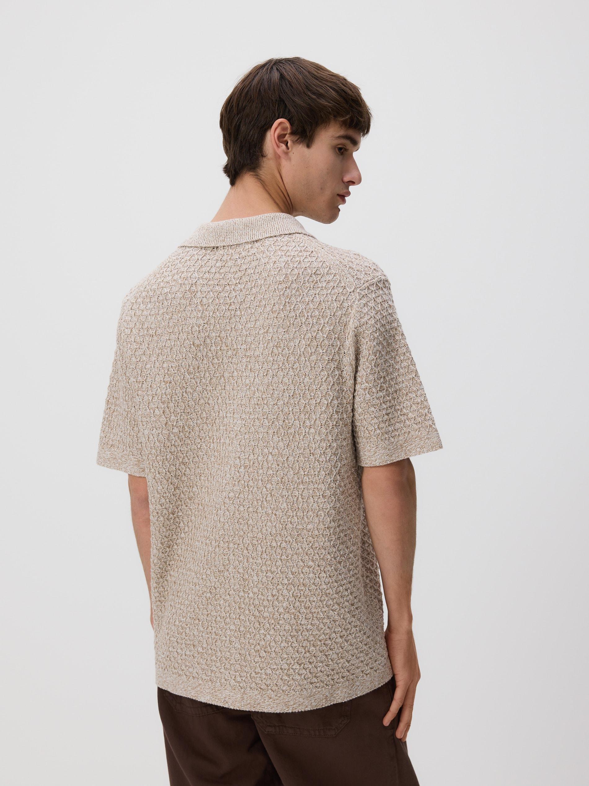 Beige Zip Up Jumper, Beige, large image number 1