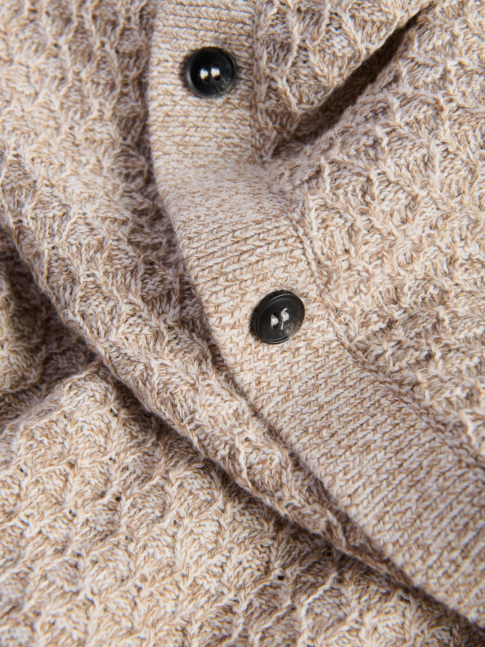 Beige Zip Up Jumper, Beige, large image number 5