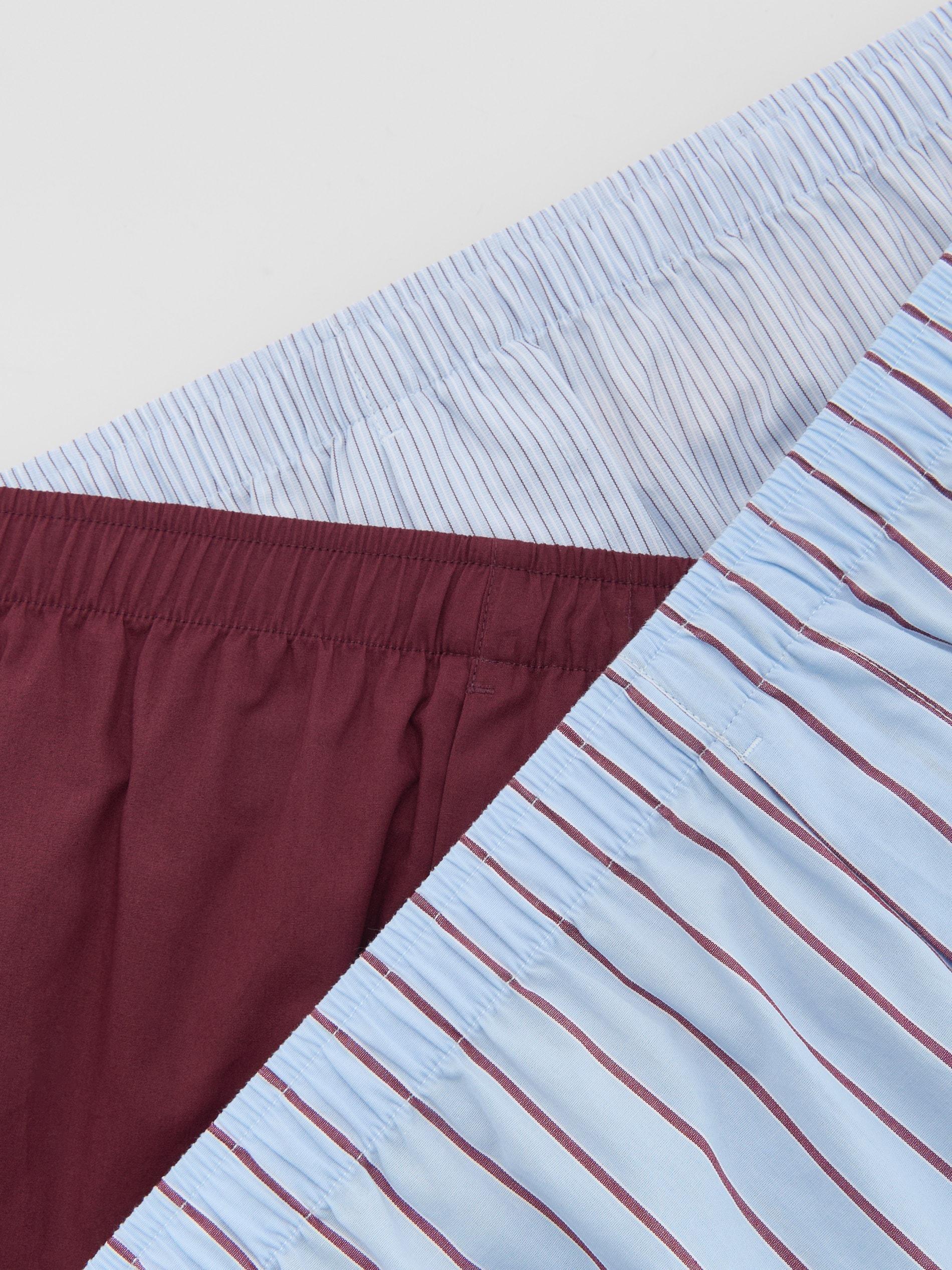 Blue Loose Boxers 3 Pack, Blue, large image number 1