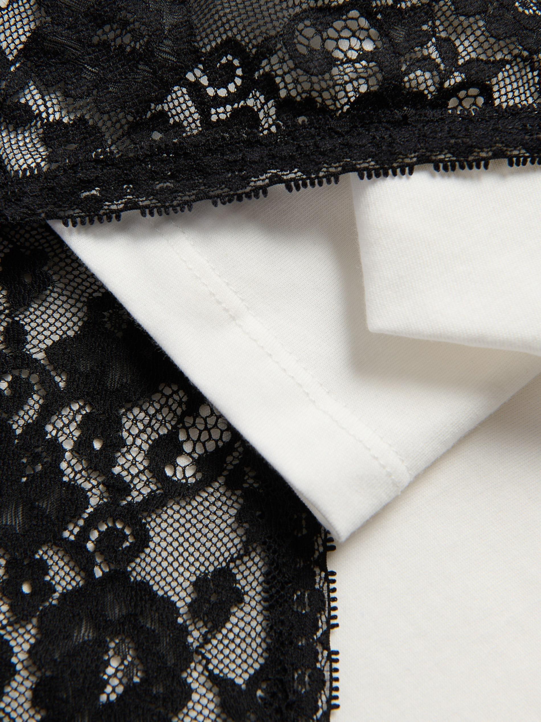 Cream T-Shirt, Ivory, large image number 5