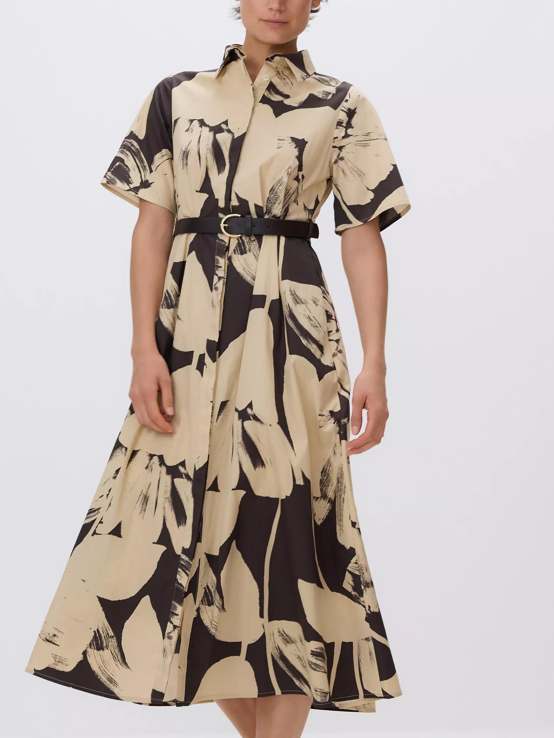 Multicolour Dress & Belt, , large image number 1