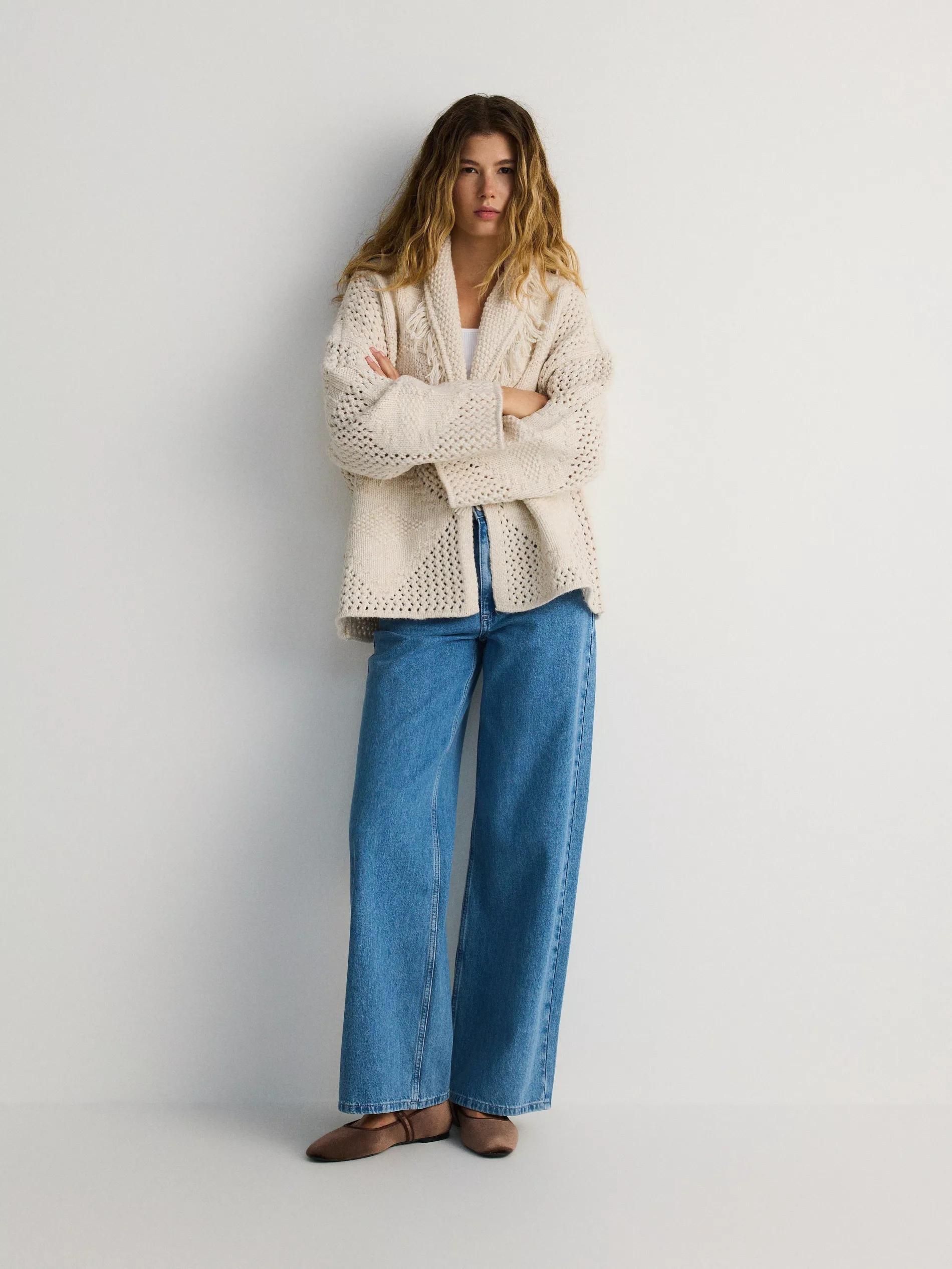 Beige Sweater, , large image number 2