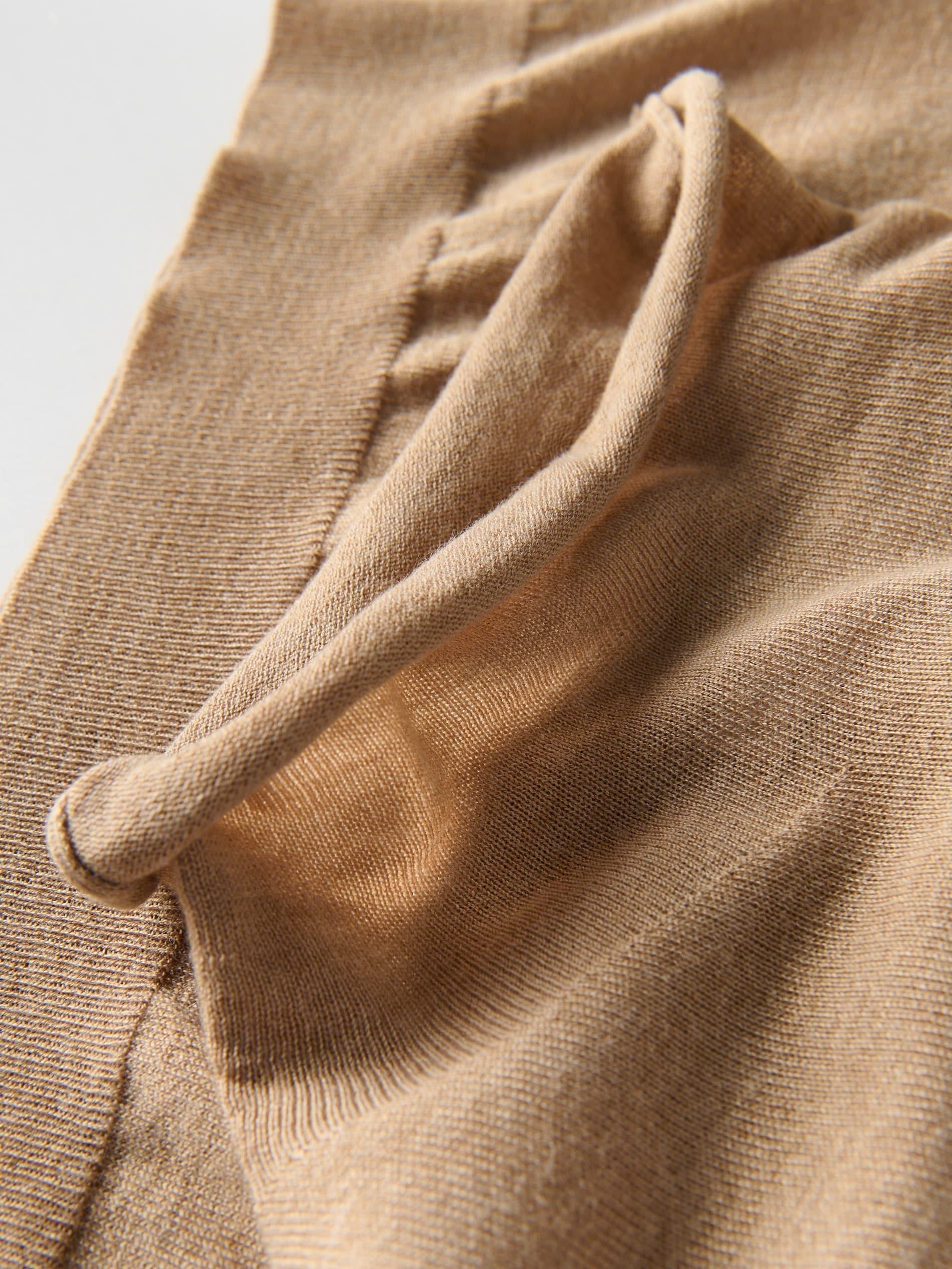 Beige Wool-Blend Sweater, , large image number 5