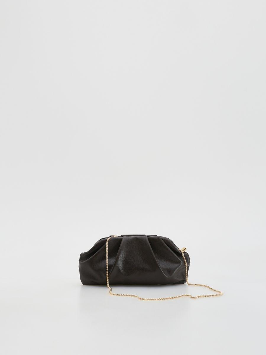 Brown Handbag, Brown, large image number 0