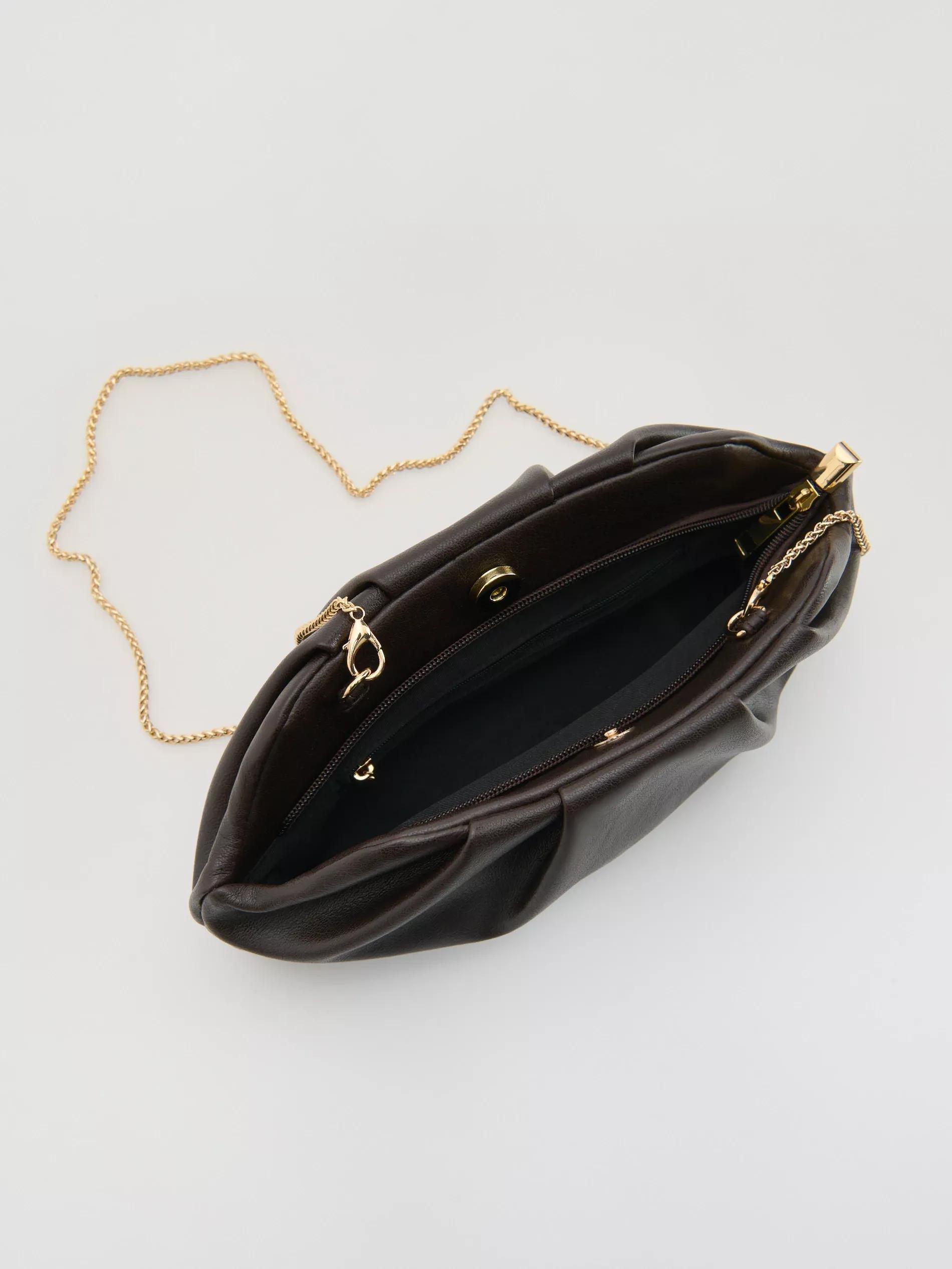 Brown Small Shoulder Bag, Brown, medium