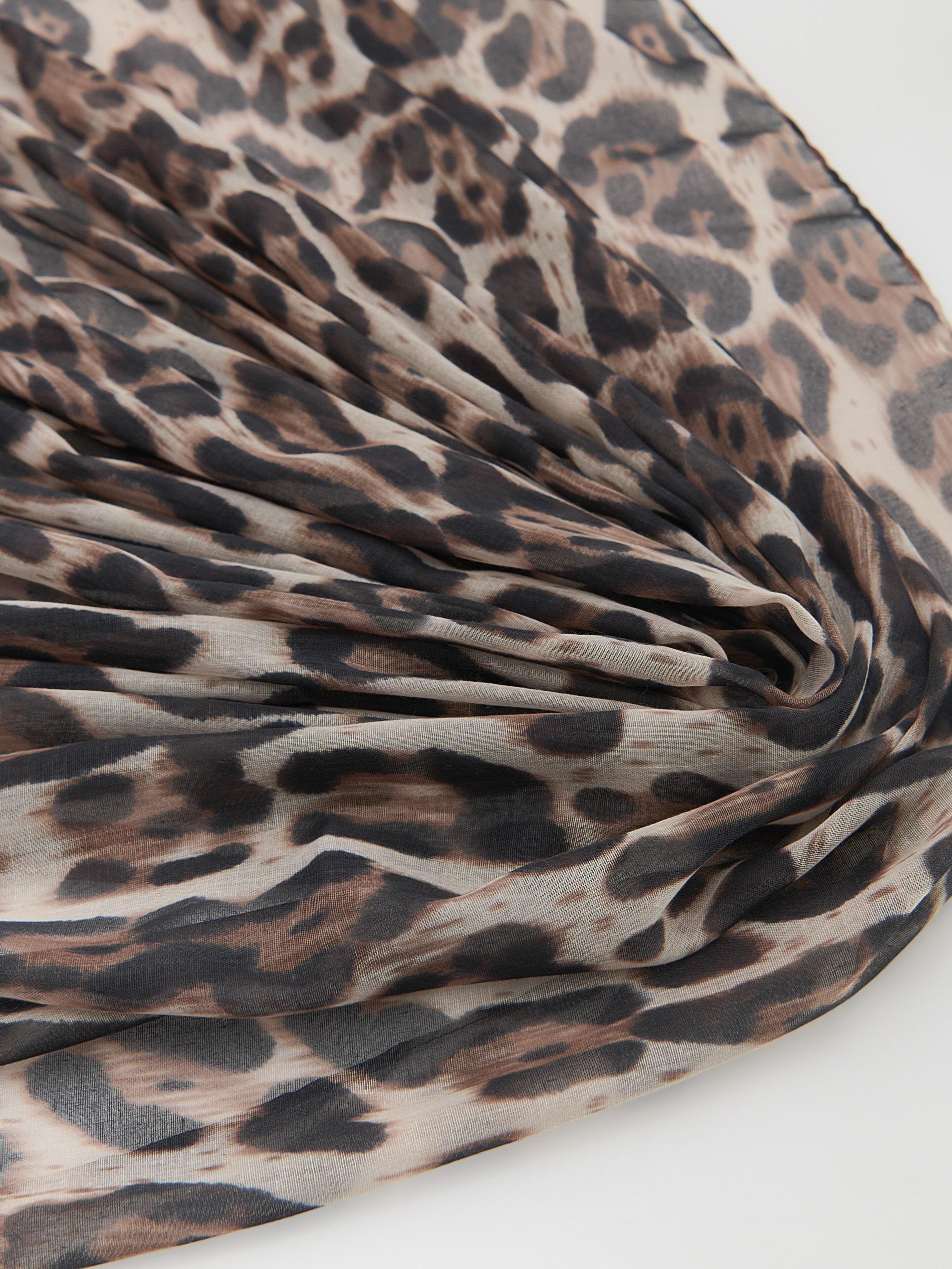 Multicolour Leopard Scarf, Multicolor, large image number 1