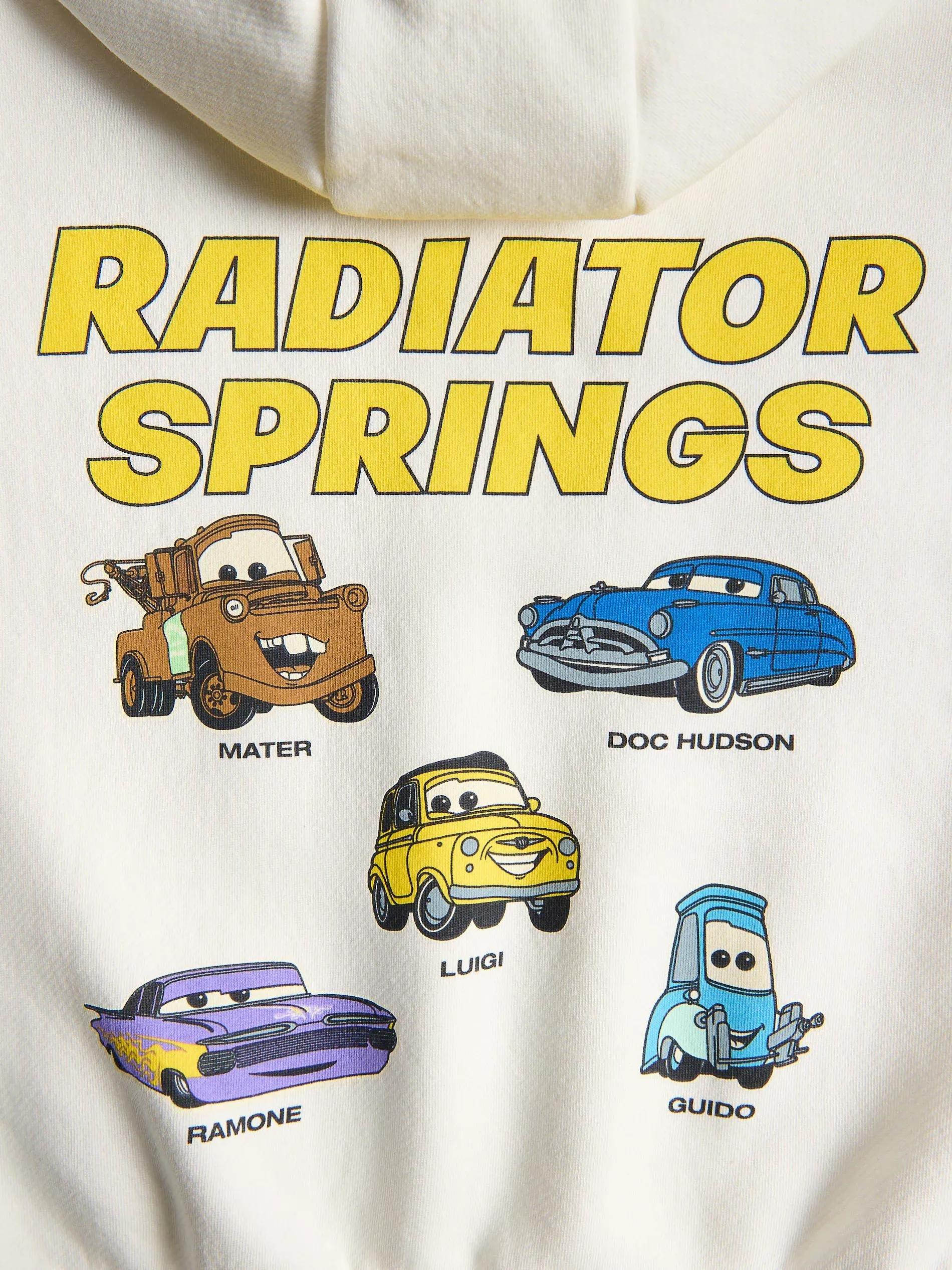 Cream Cars Sweatshirt, Ivory, large image number 1